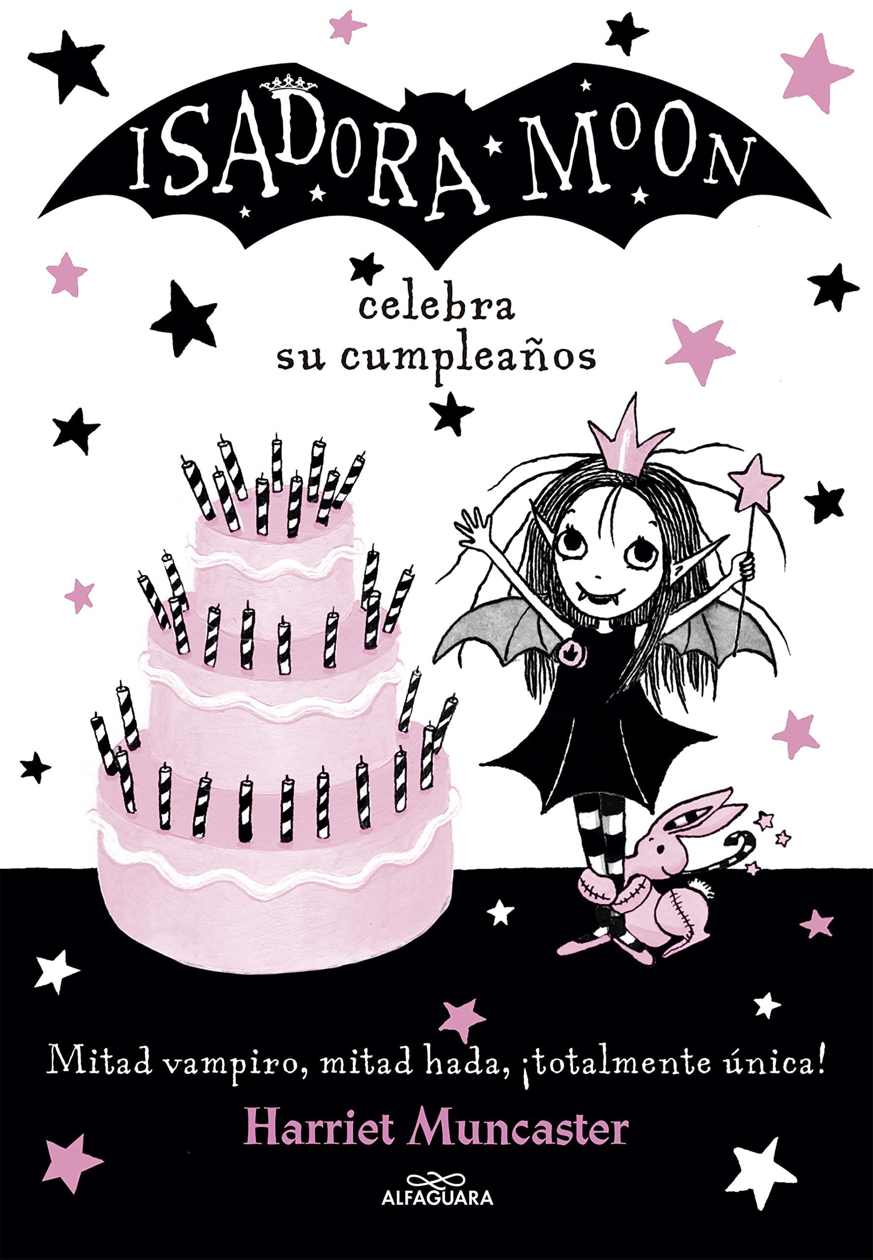 Portada de Isadora Moon 3 - Isadora Moon celebra su cumpleaños: ¡Un libro mágico con purpurina en la cubierta!