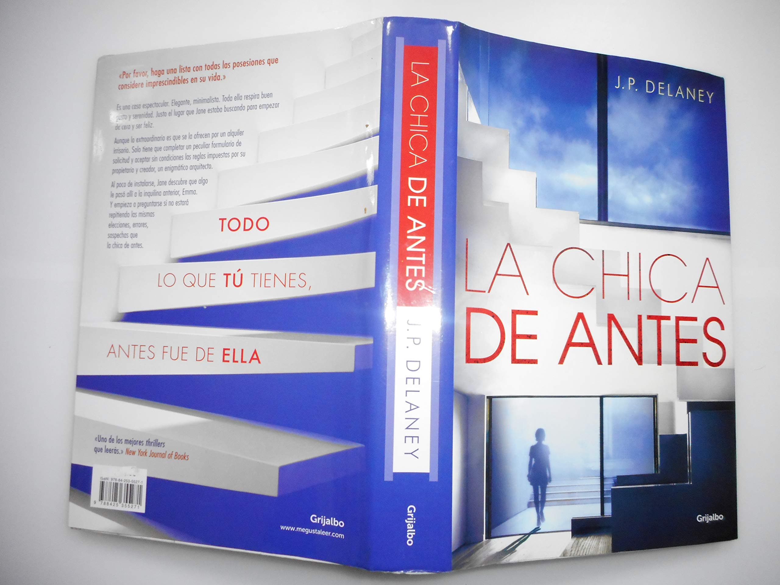 Portada de La chica de antes (Novela de intriga)