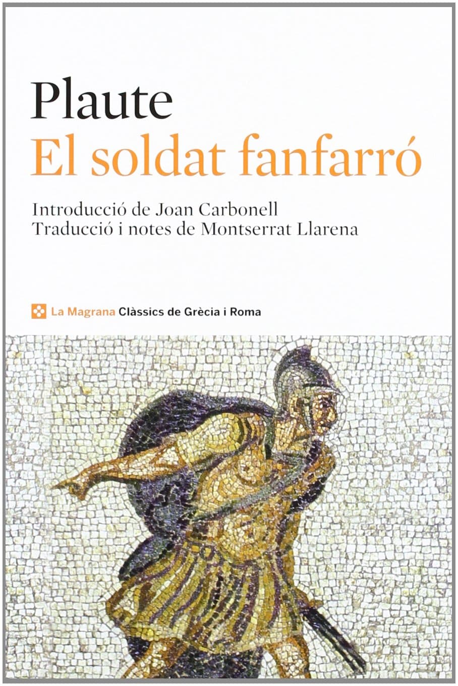 Portada de El soldat fanfarró (Clàssics de Grècia i Roma)