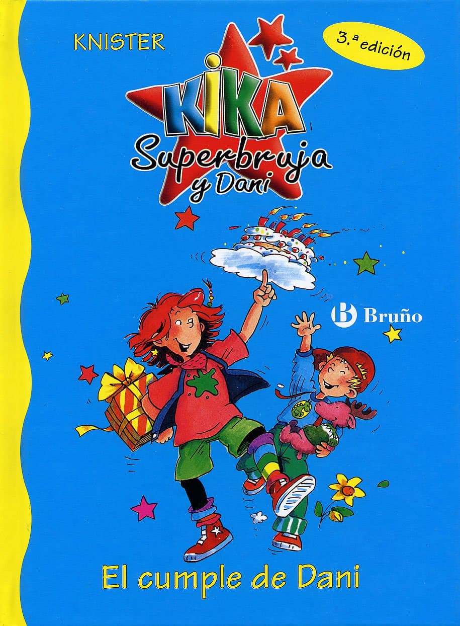 Portada de El cumple de Dani (Castellano - A PARTIR DE 6 AÑOS - PERSONAJES Y SERIES - Kika Superbruja y Dani)