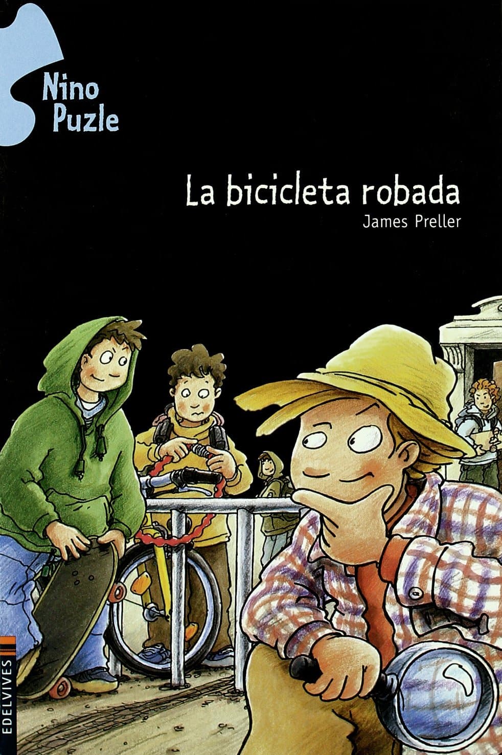 Portada de La bicicleta robada: 4 (Nino Puzle)