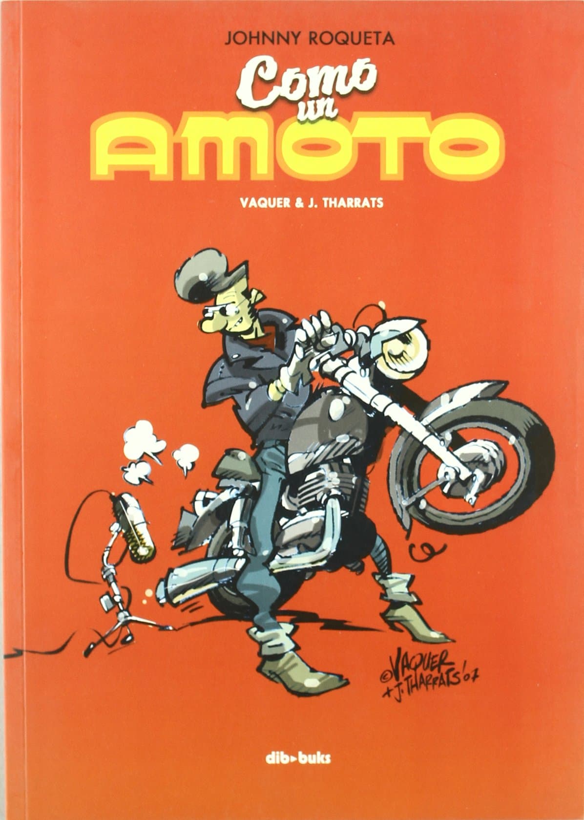 Portada de Johnny Roqueta. Como un amoto (DIVIERTETE)