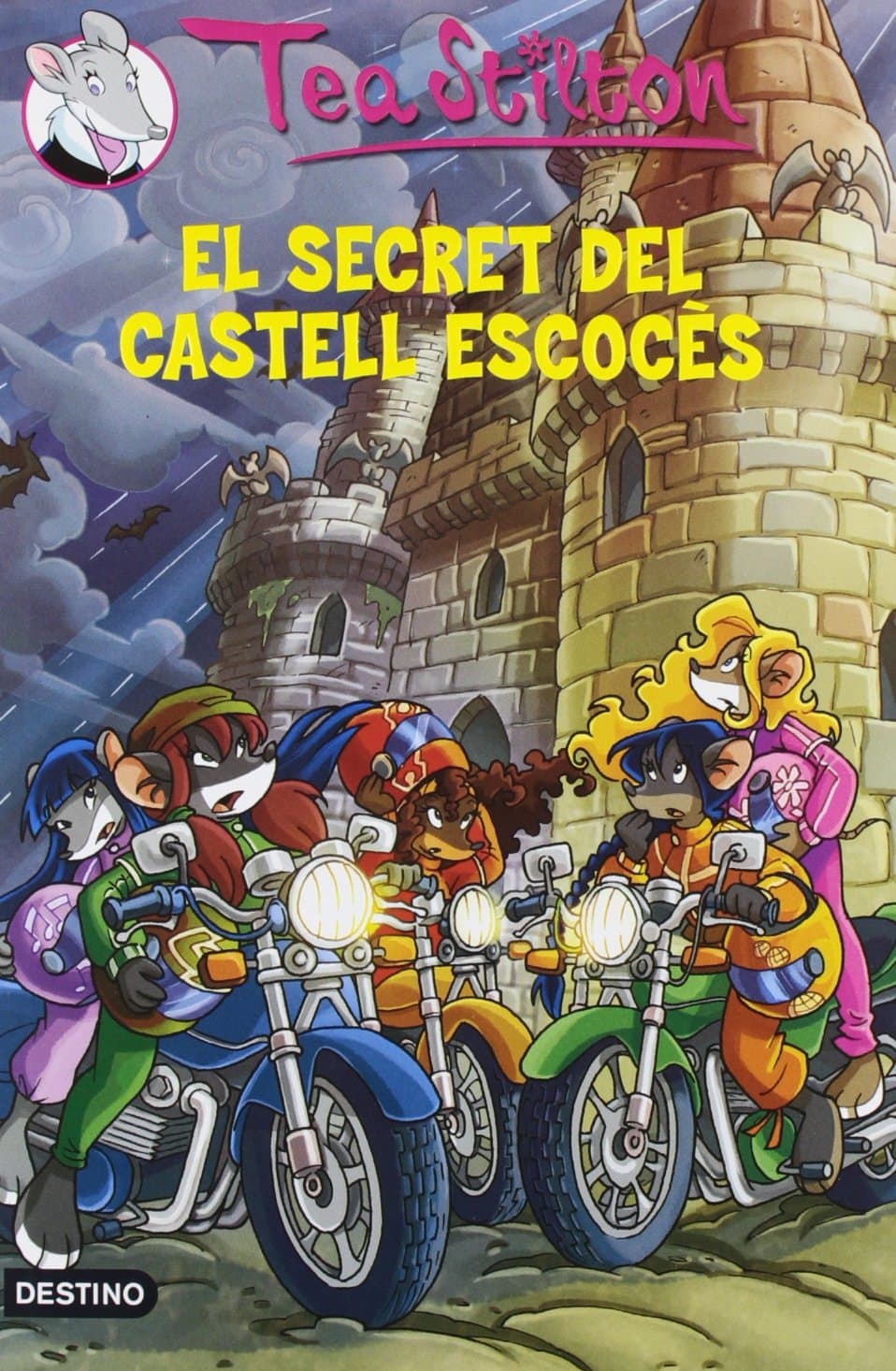 Portada de 9. El secret del castell escocès (TEA STILTON. TAPA DURA)