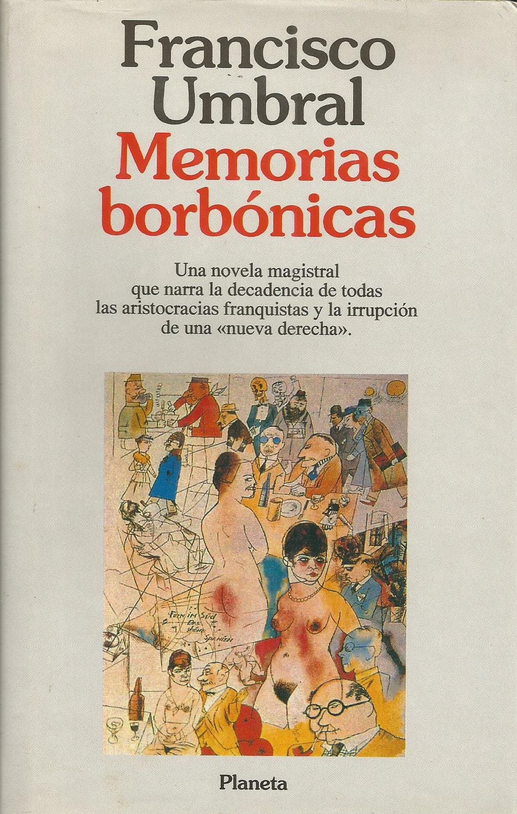 Portada de Memorias borbonicas