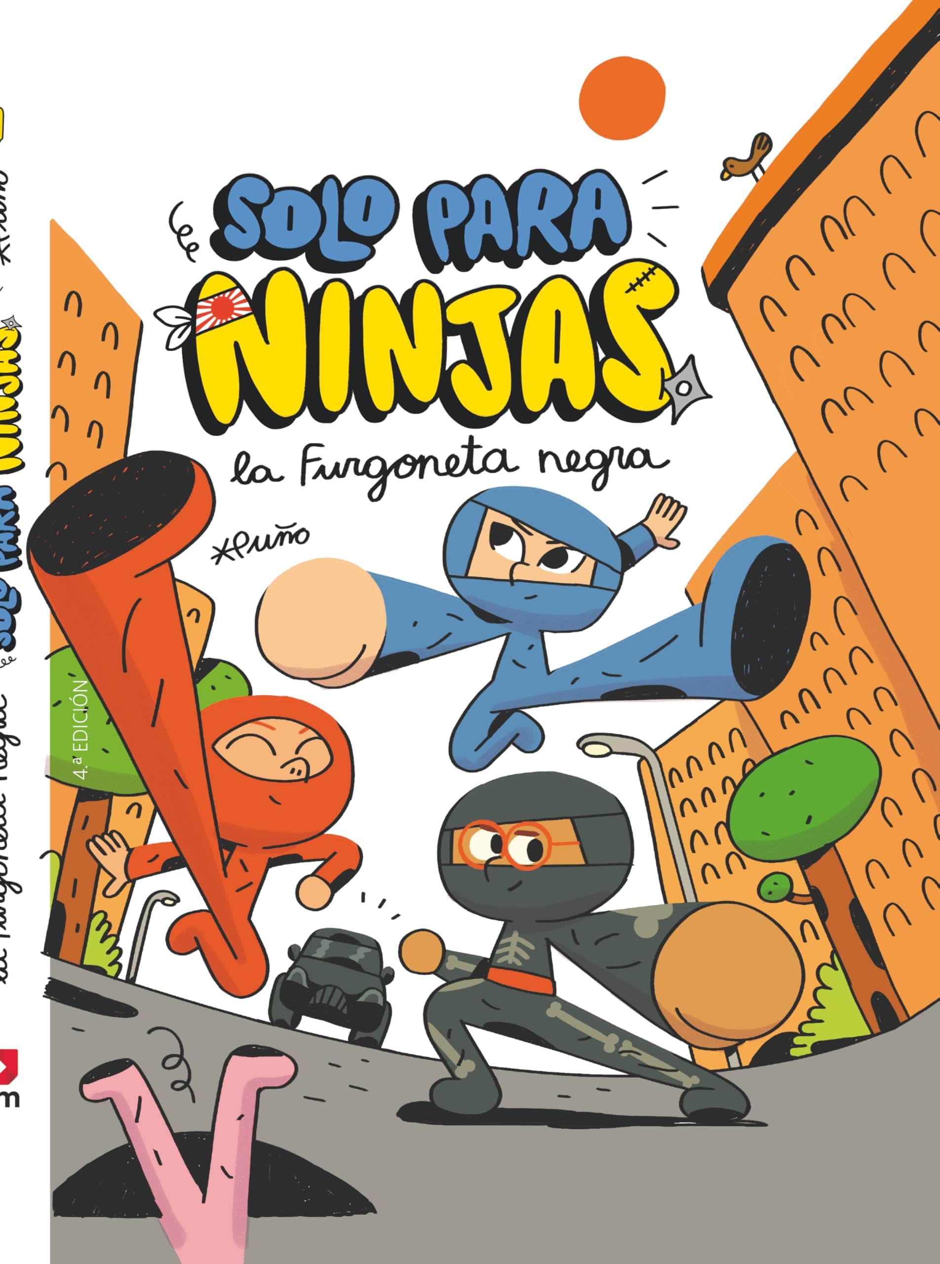Portada de Solo para ninjas 1: La furgoneta negra