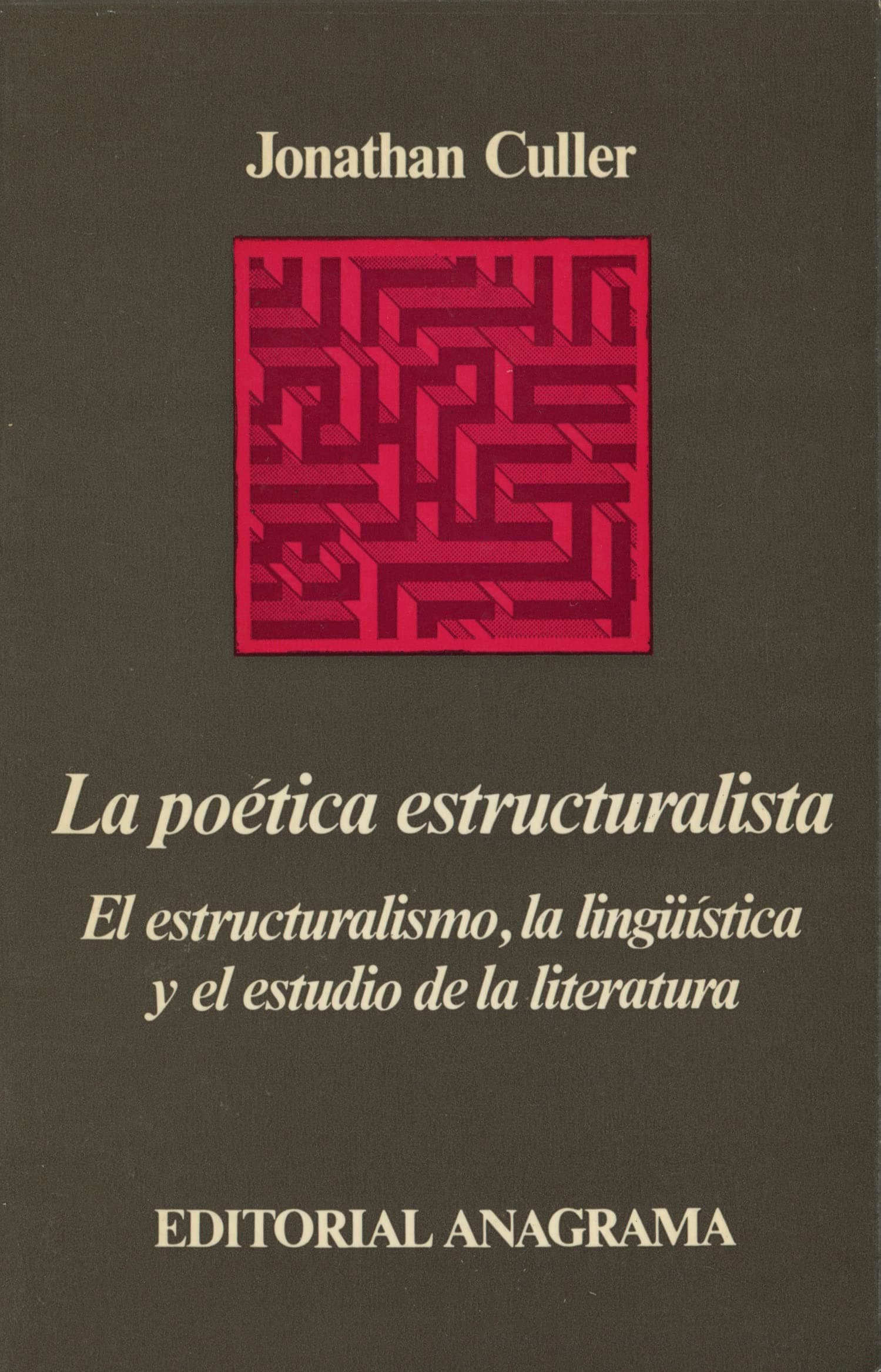 Portada de La poética estructuralista: 56 (Argumentos)