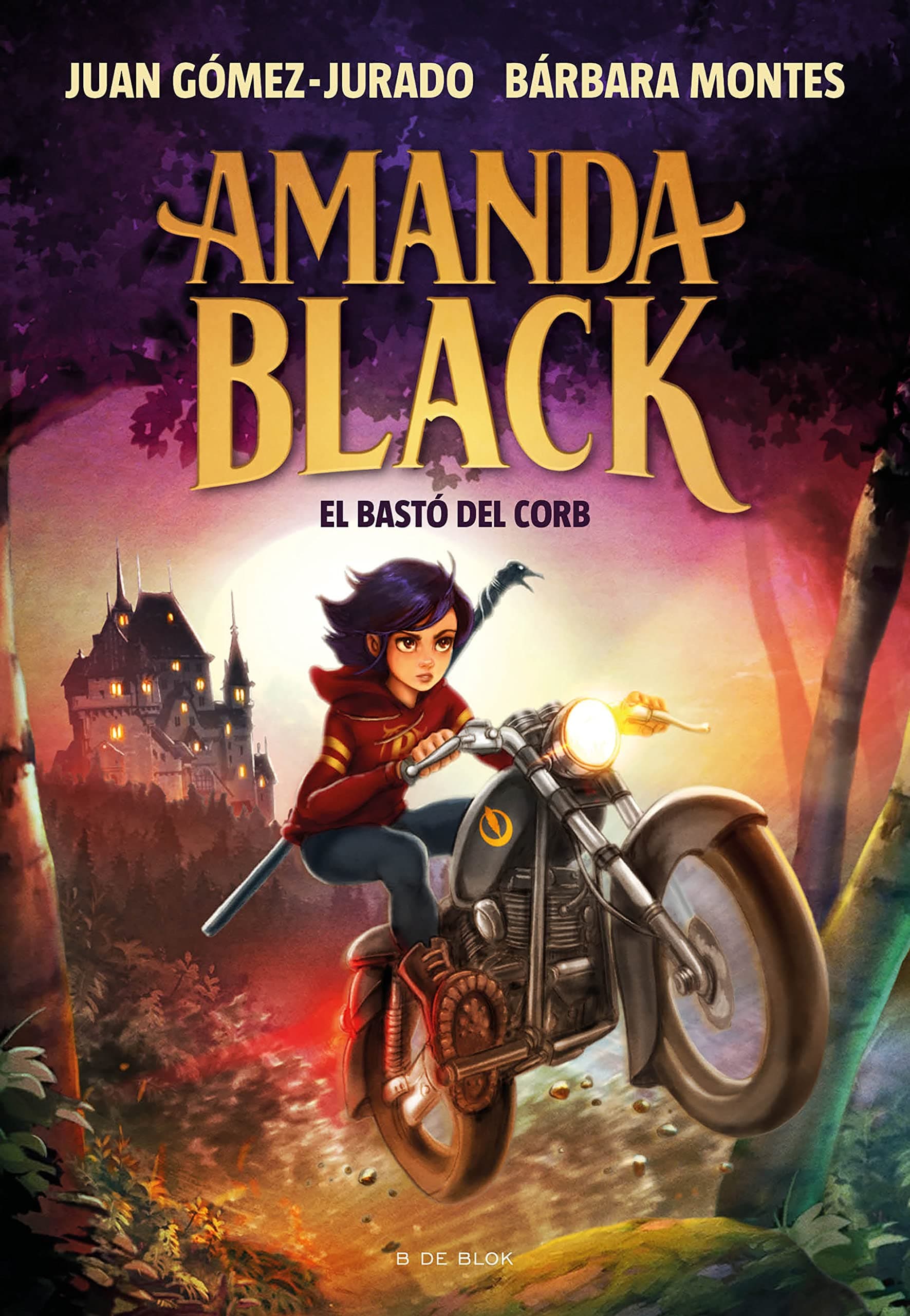 Portada de Amanda Black 7 - El bastó del corb (Juan Gómez-Jurado i Bárbara Montes)