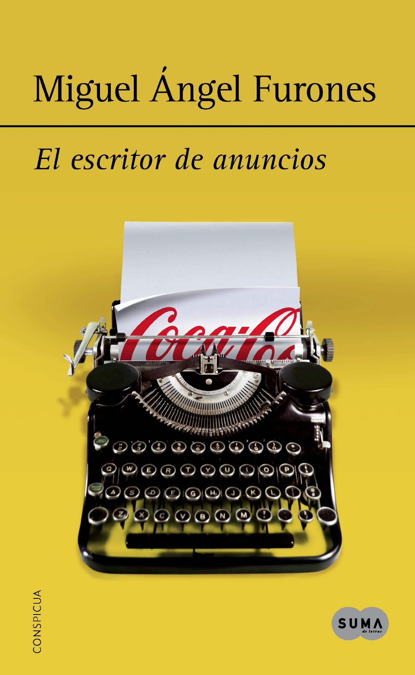 Portada de El escritor de anuncios: La vida es un juego de palabras (Nuevas voces)