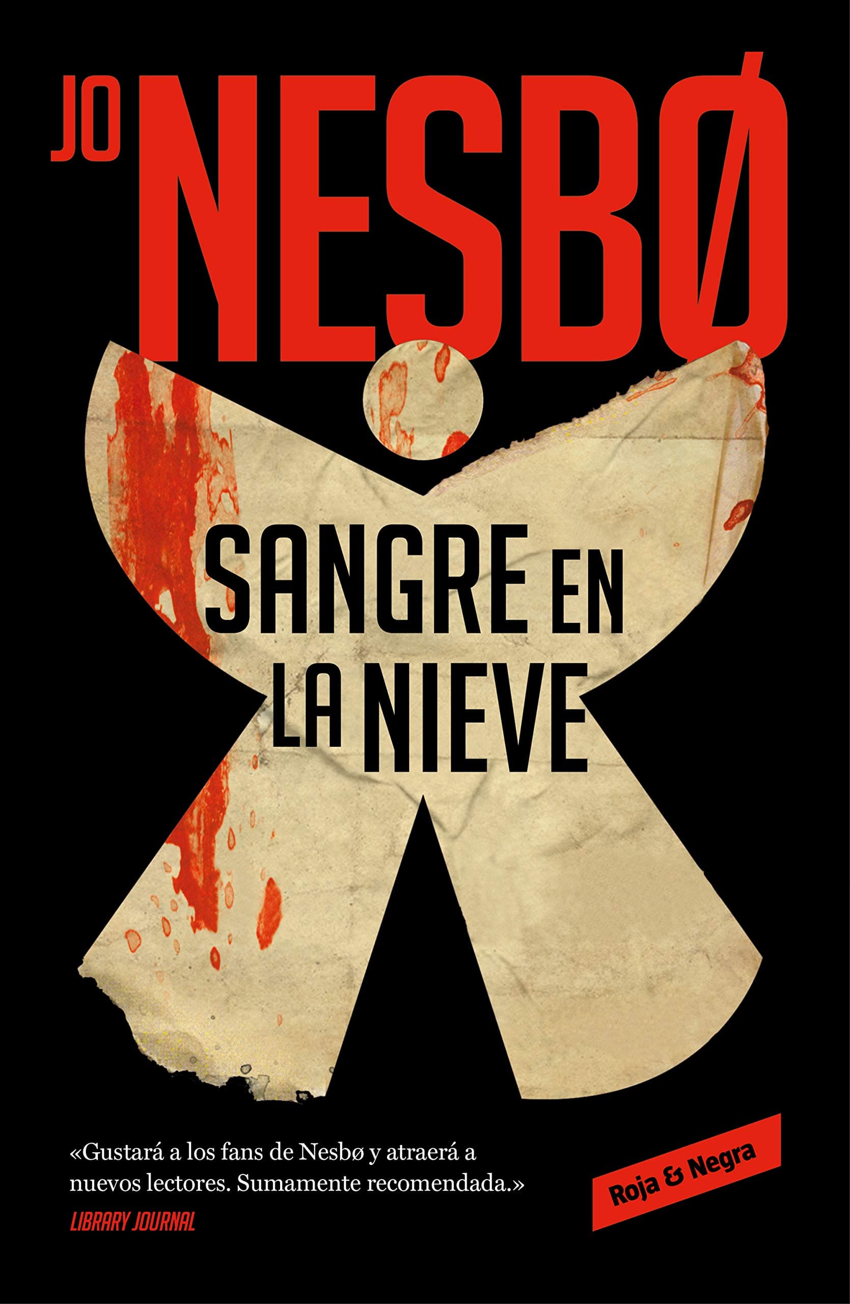 Portada de Sangre en la nieve (Sicarios de Oslo 1) (Roja y negra)