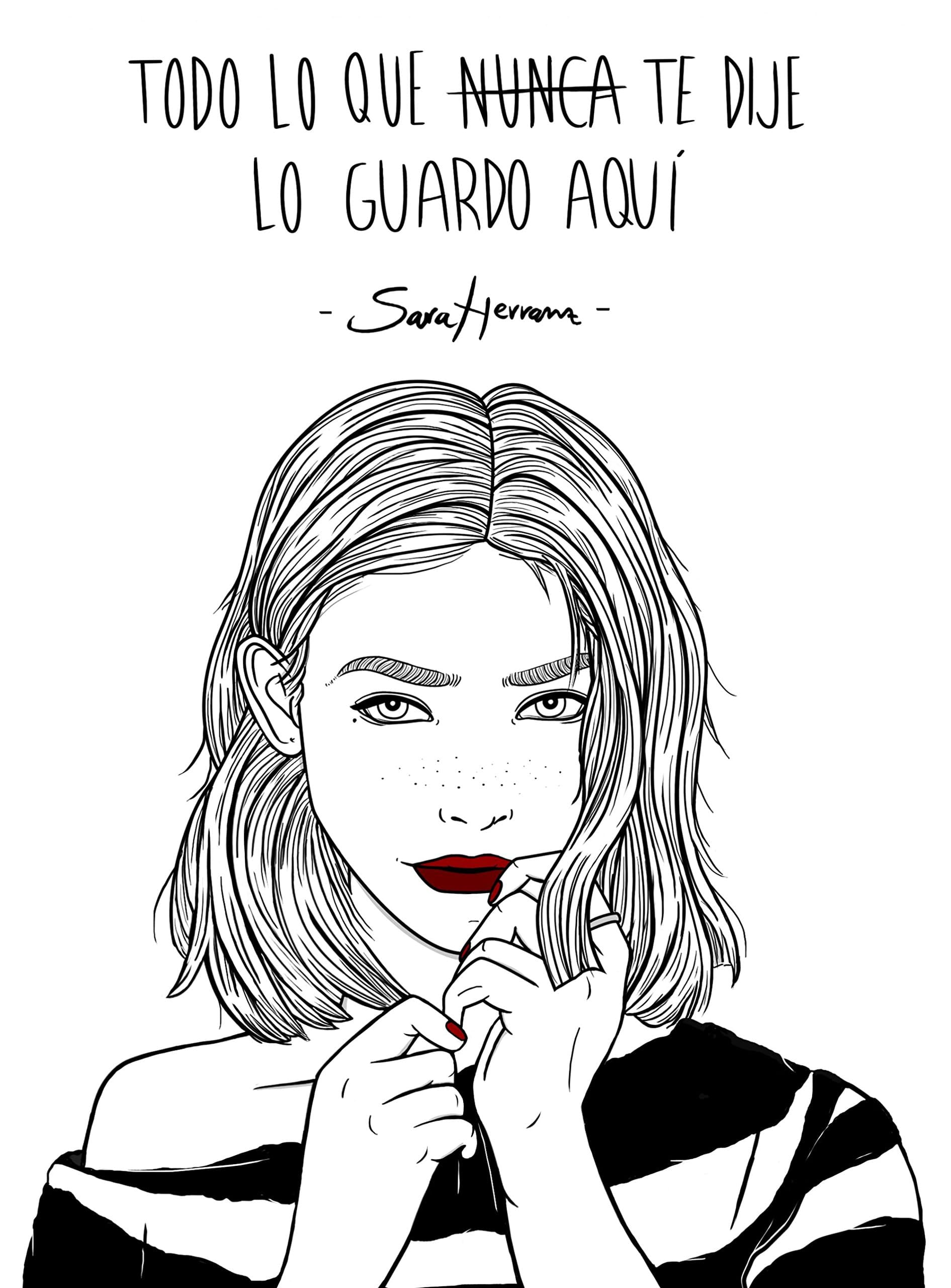 Portada de Todo lo que nunca te dije lo guardo aquí (Ilustración)