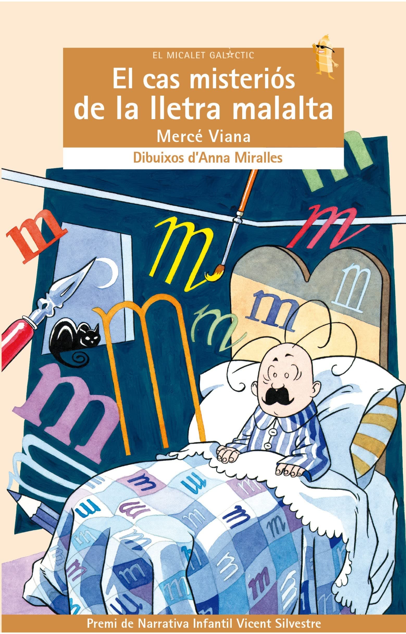 Portada de El cas misteriós de la lletra malalta: 57 (El Micalet Galàctic)