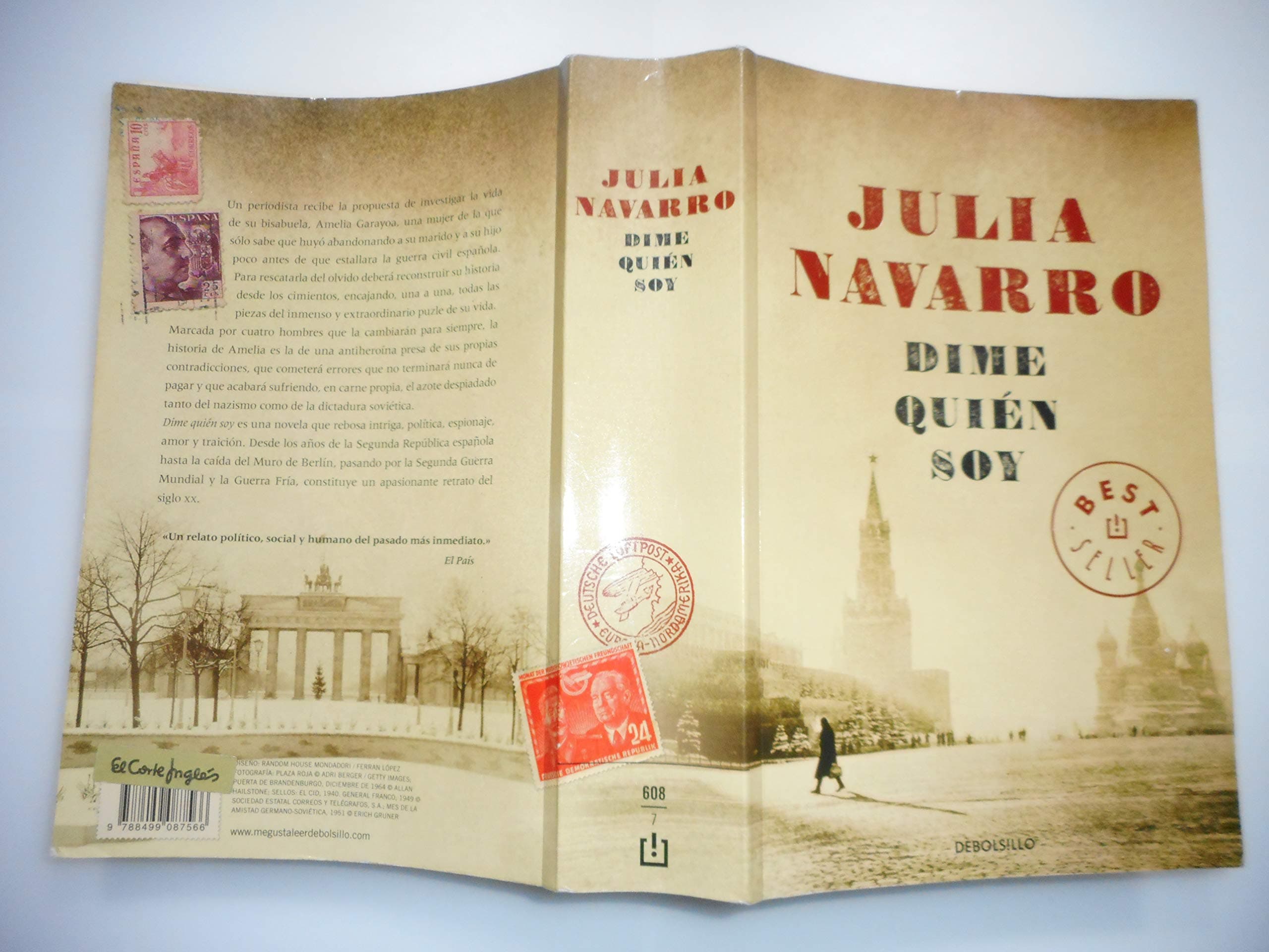 Portada de Dime quién soy (Julia Navarro)