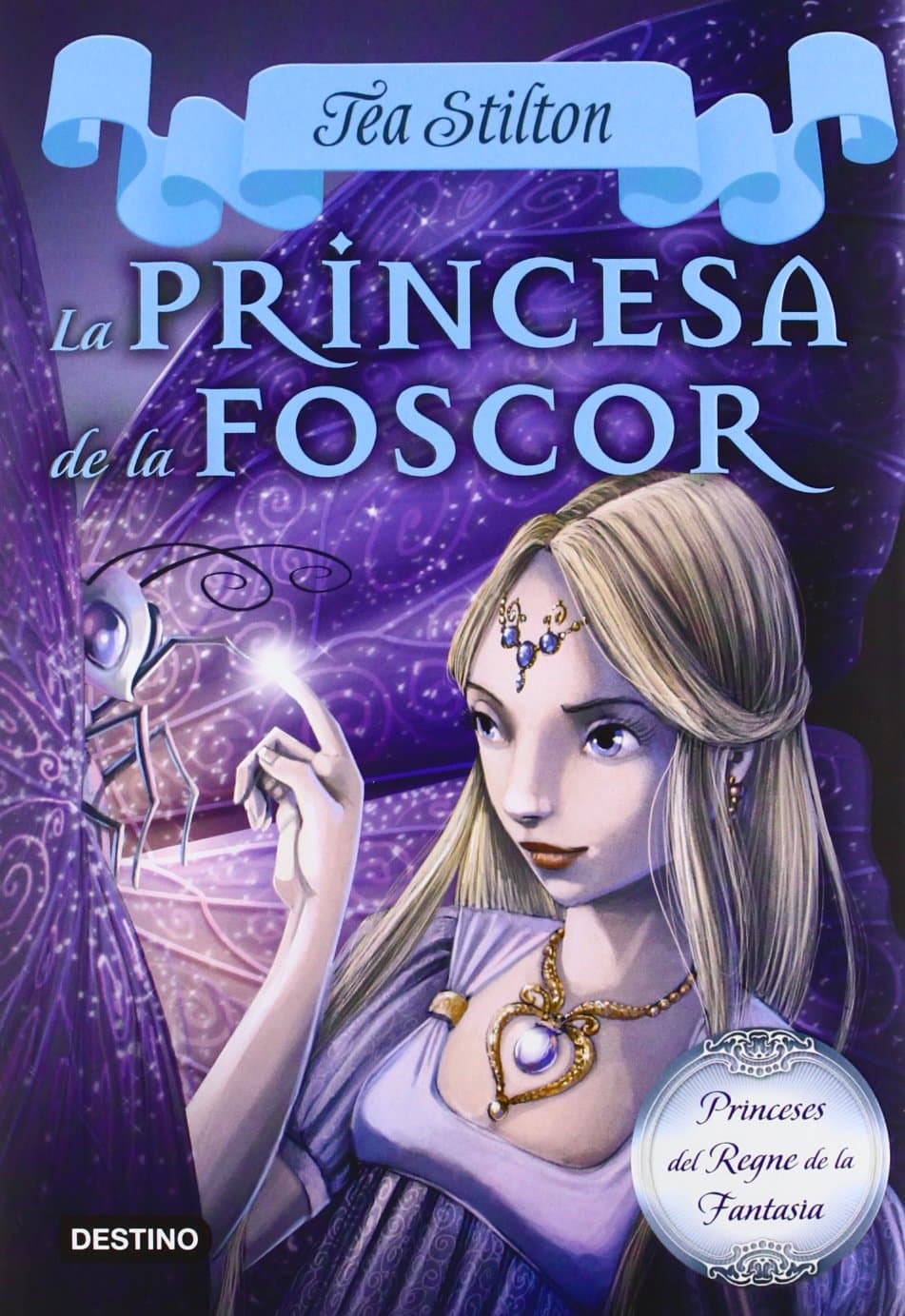Portada de 5. La princesa de la foscor (TEA STILTON. PRINCESES DEL REGNE DE LA FANTASIA)