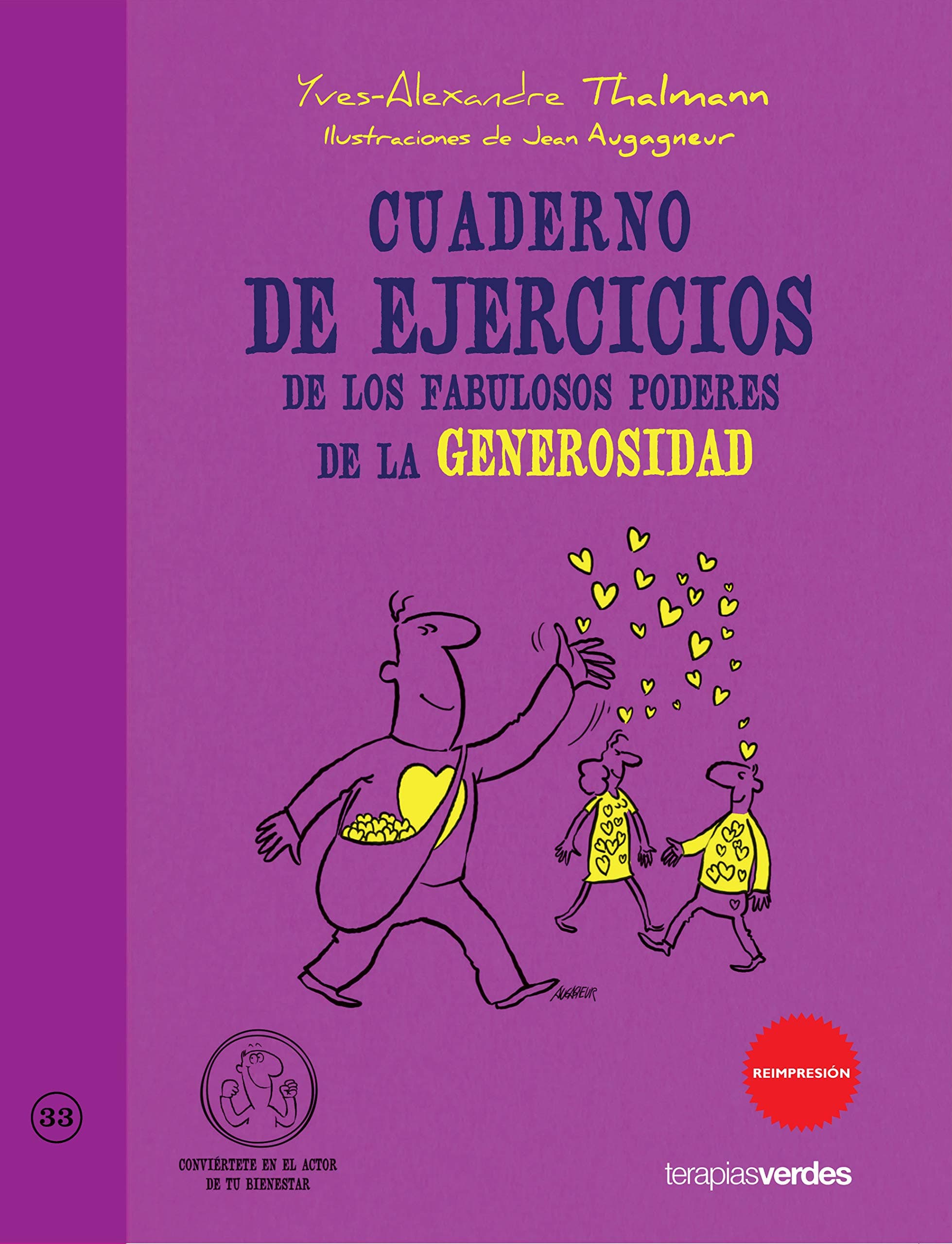 Portada de Cuaderno de ejercicios. Fabulosos poderes de generosidad (Terapias Cuadernos ejercicios)