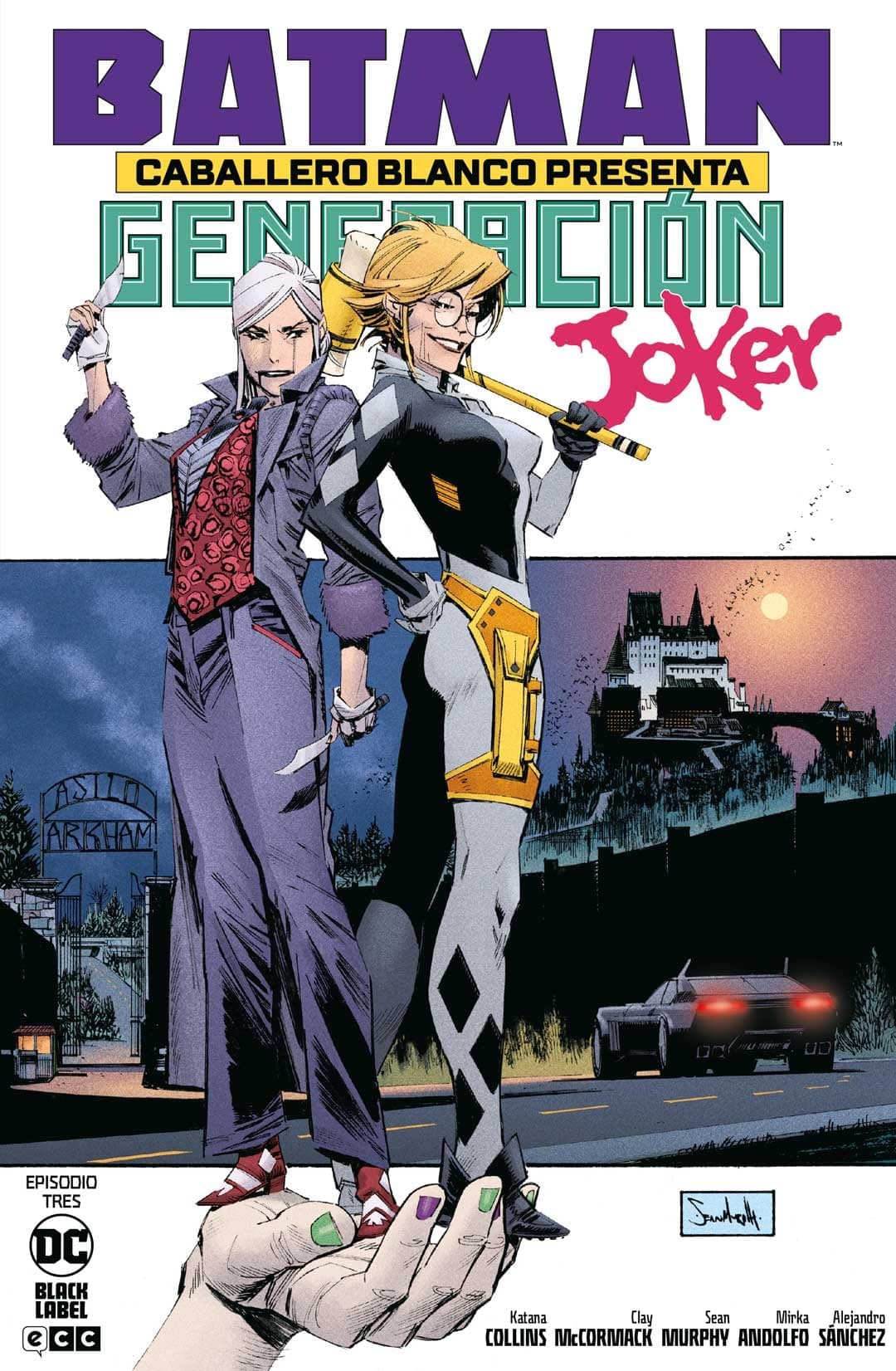 Portada de Batman: Caballero Blanco presenta: Generación Joker núm. 3 de 6 (Batman Caballero Blanco presenta: Generación Joker (O.C.))