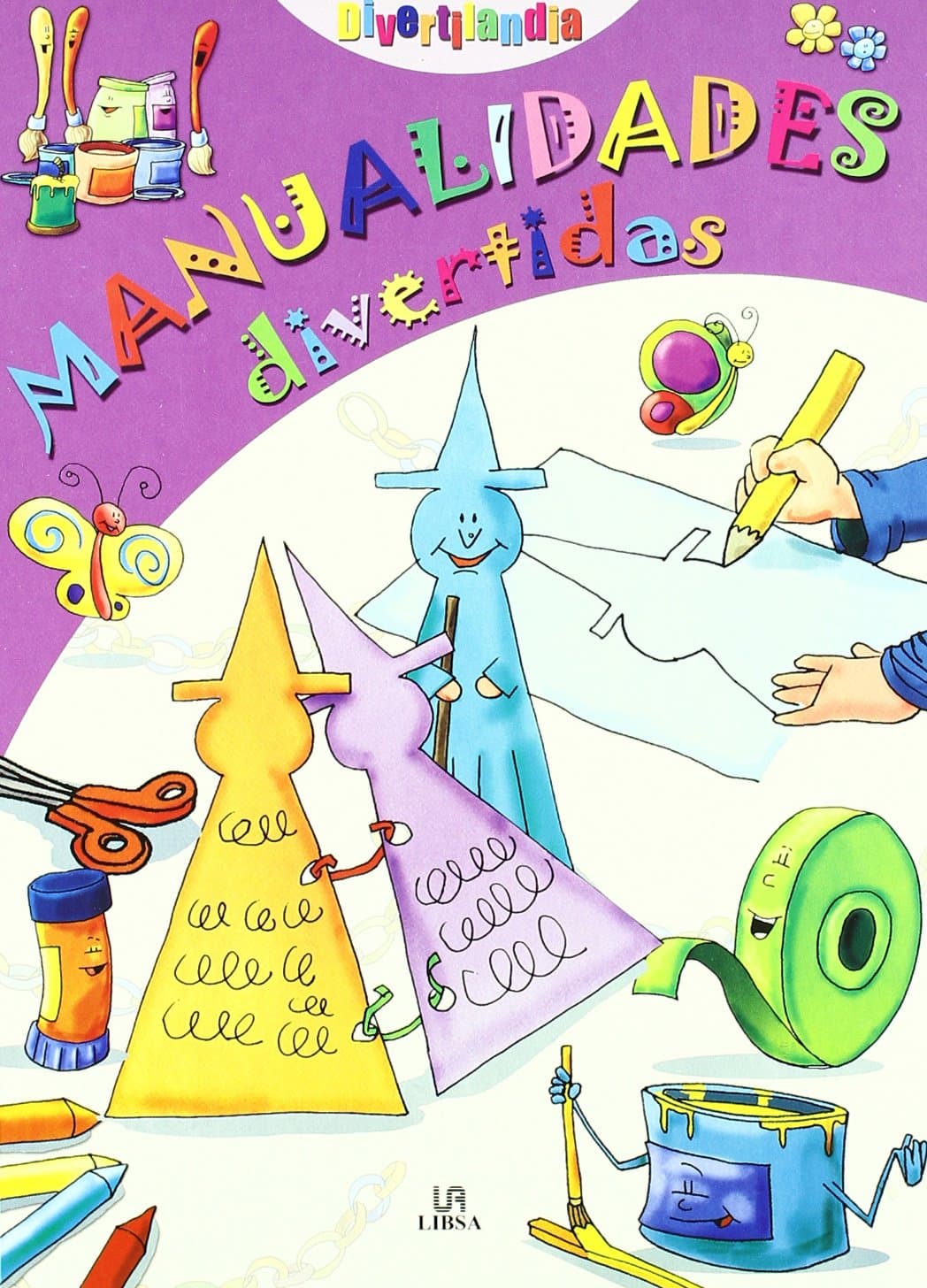 Portada de MANUALIDADES DIVERTIDAS-DIVERTILANDIA (SIN COLECCION)