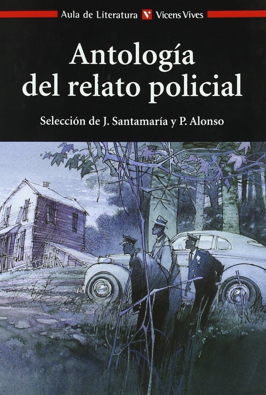 Portada de Antología del relato policial (Aula de Literatura) - 9788431663452