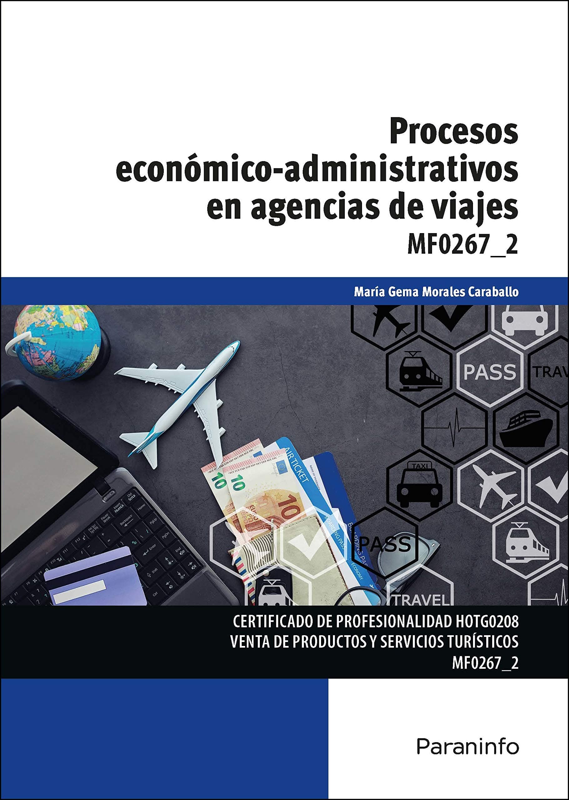 Portada de Procesos económico-administrativos en agencias de viajes (Hostelería y Turismo)