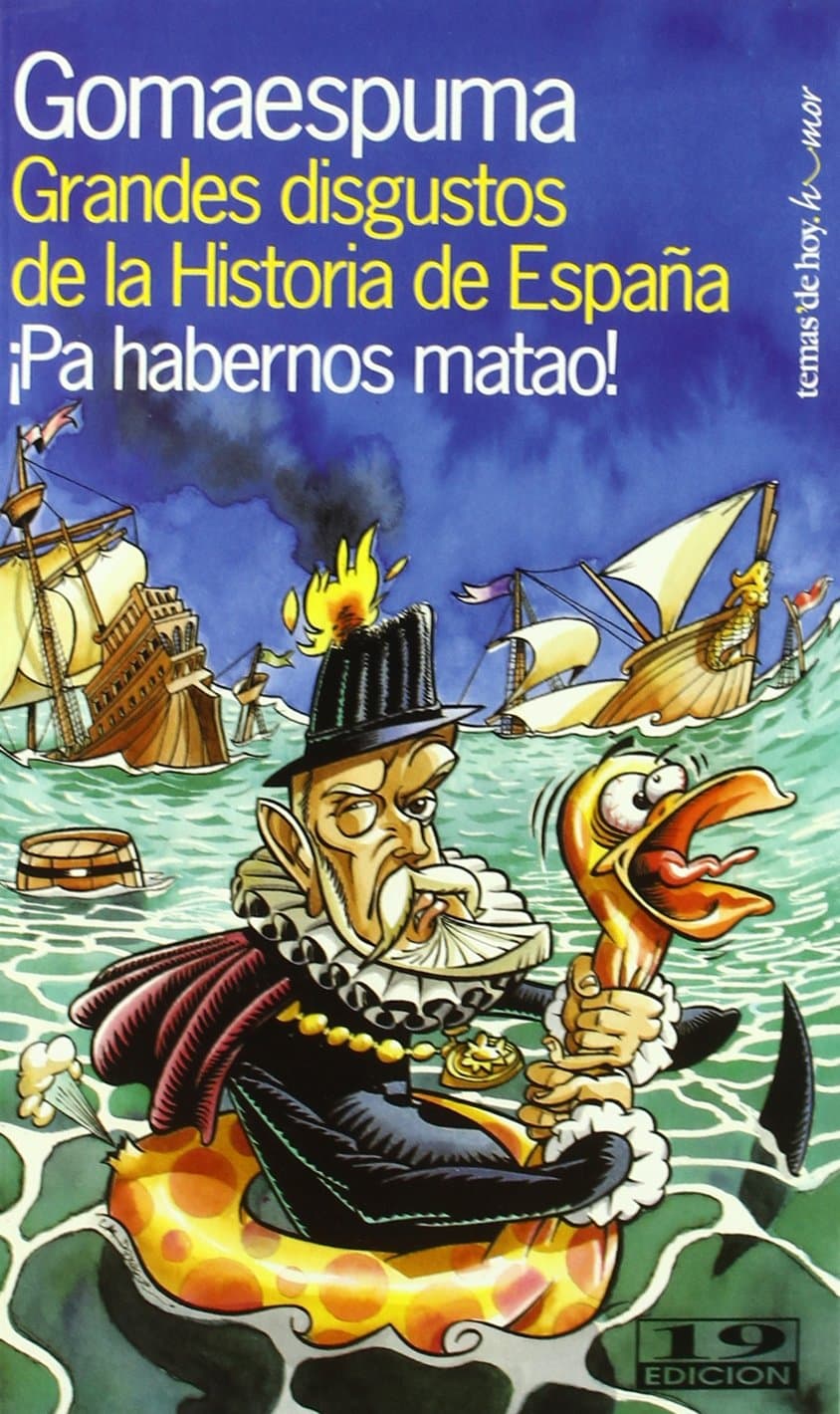 Portada de Grandes disgustos de la Historia de España (MR Humor)