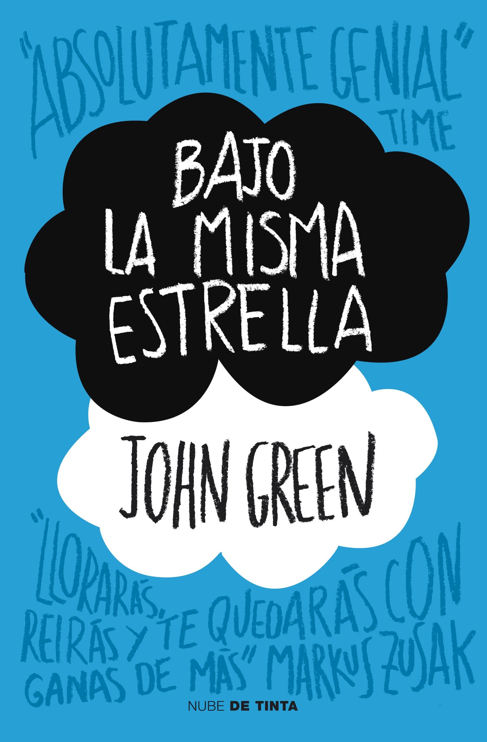 Portada de Bajo la misma estrella (Nube de Tinta)