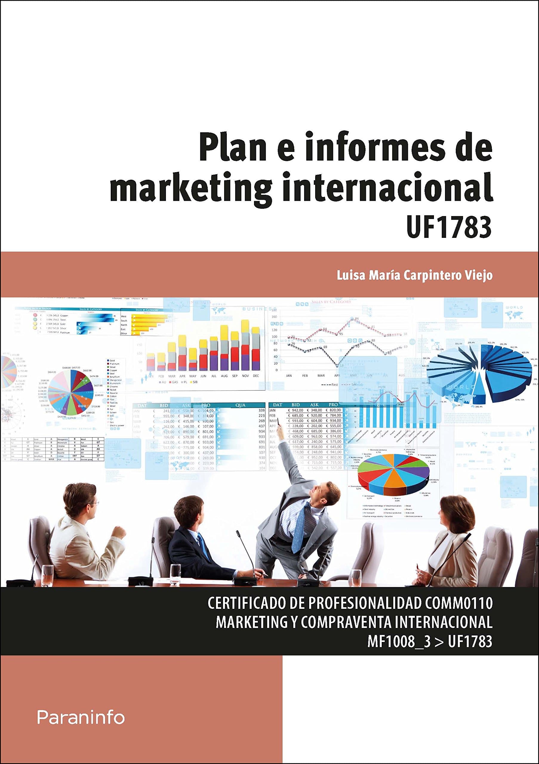 Portada de Plan e informes de marketing internacional (Comercio y Marketing)