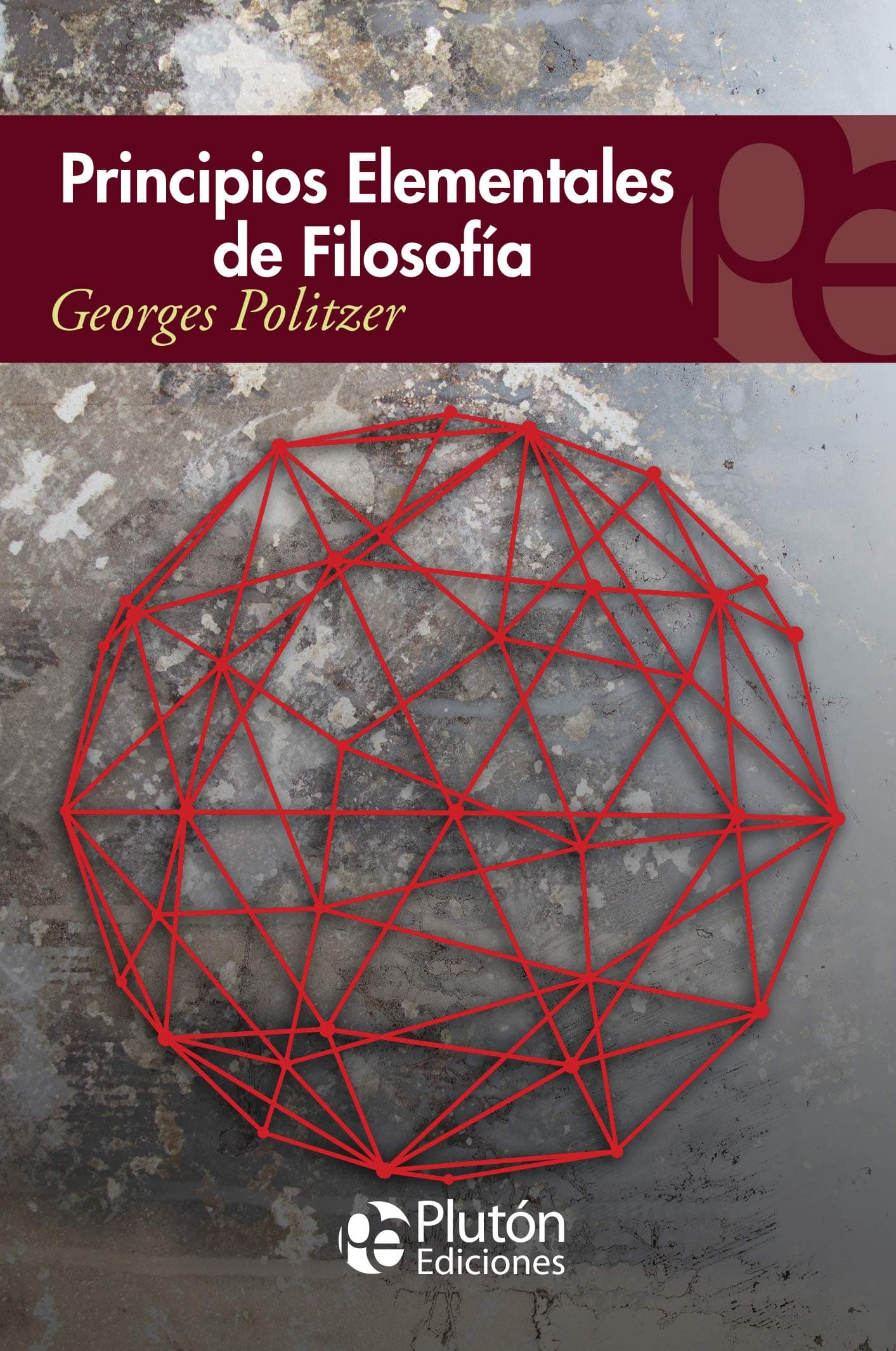 Portada de Principios Elementales de Filosofía (Colección Eterna)