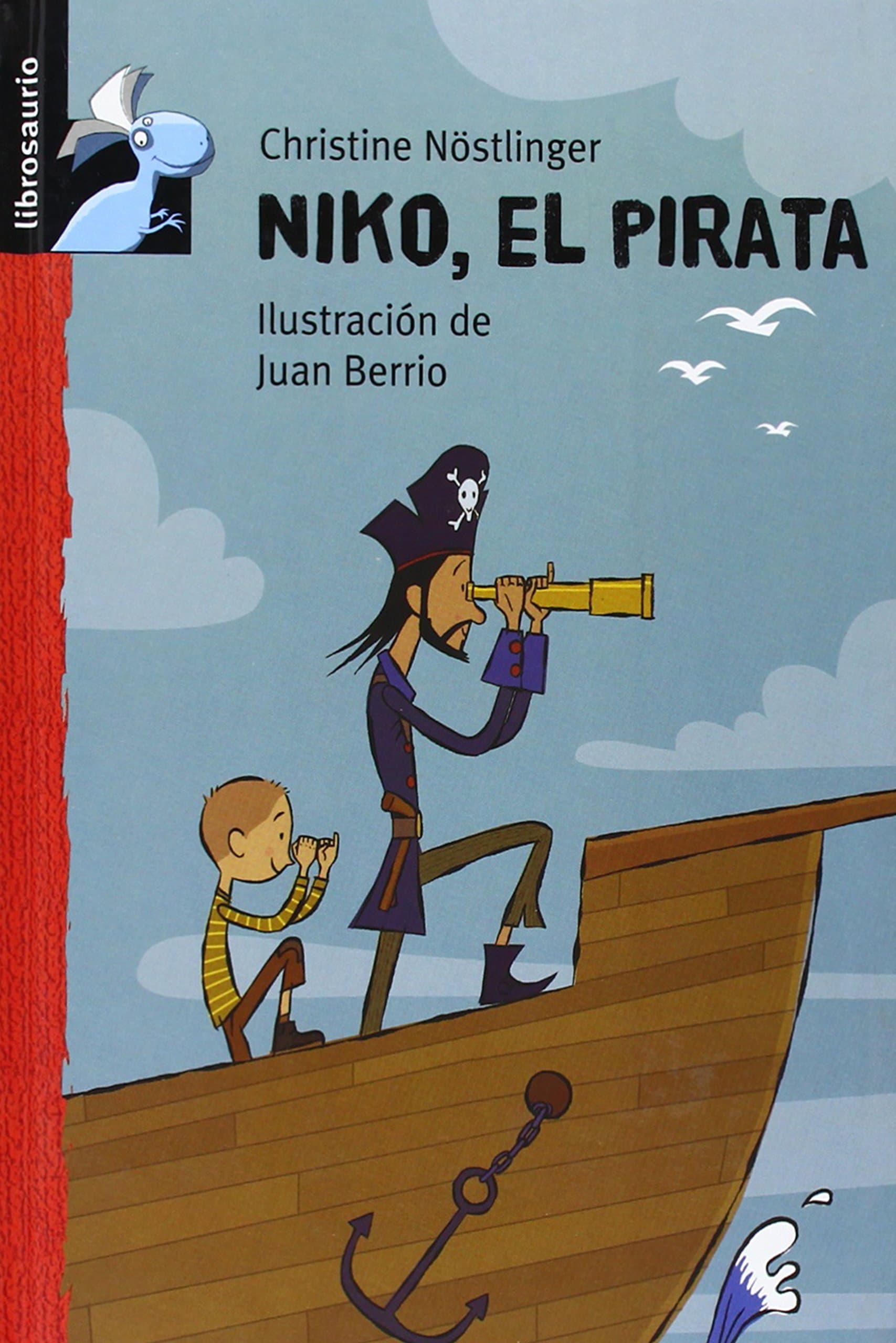 Portada de Niko, el pirata (Librosaurio)