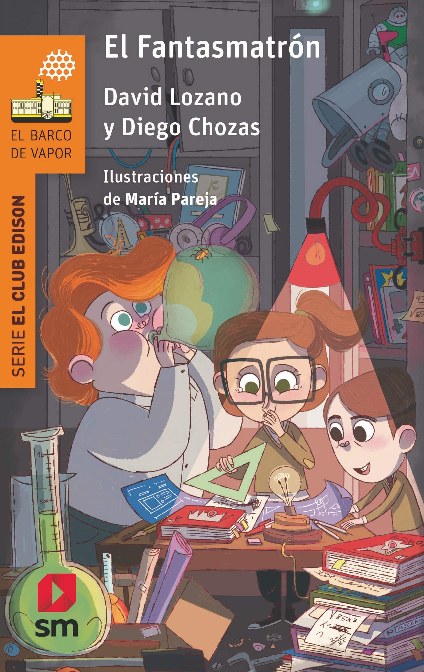 Portada de El Fantasmatrón (El Barco de Vapor Naranja)