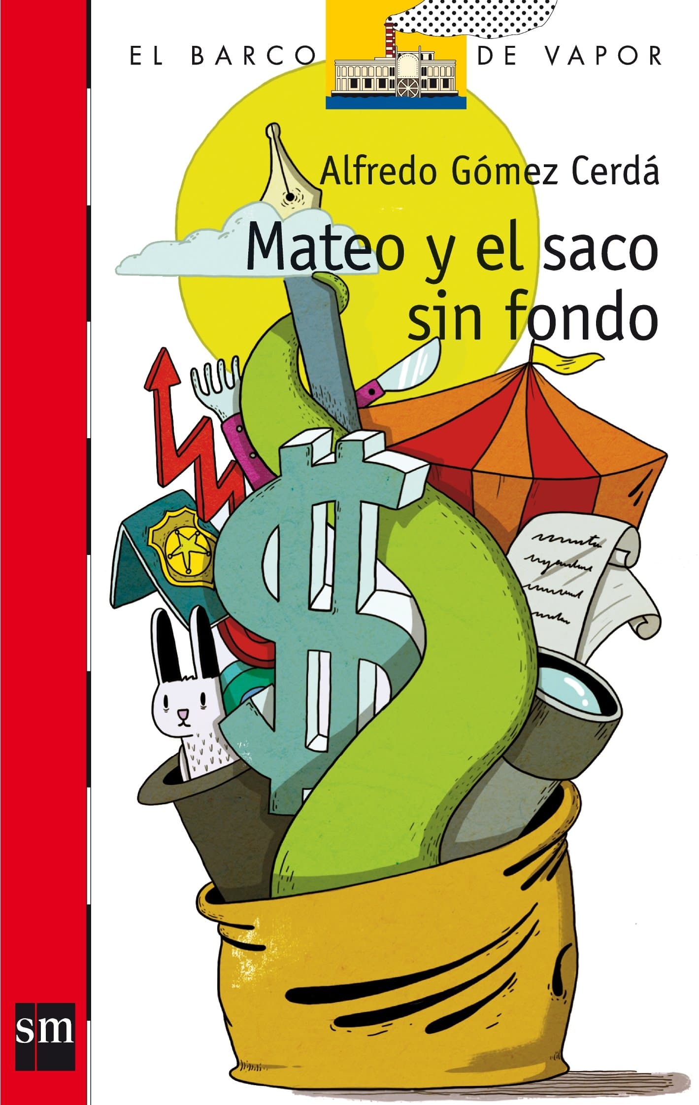 Portada de Mateo y el saco sin fondo: 201 (El Barco de Vapor Roja)