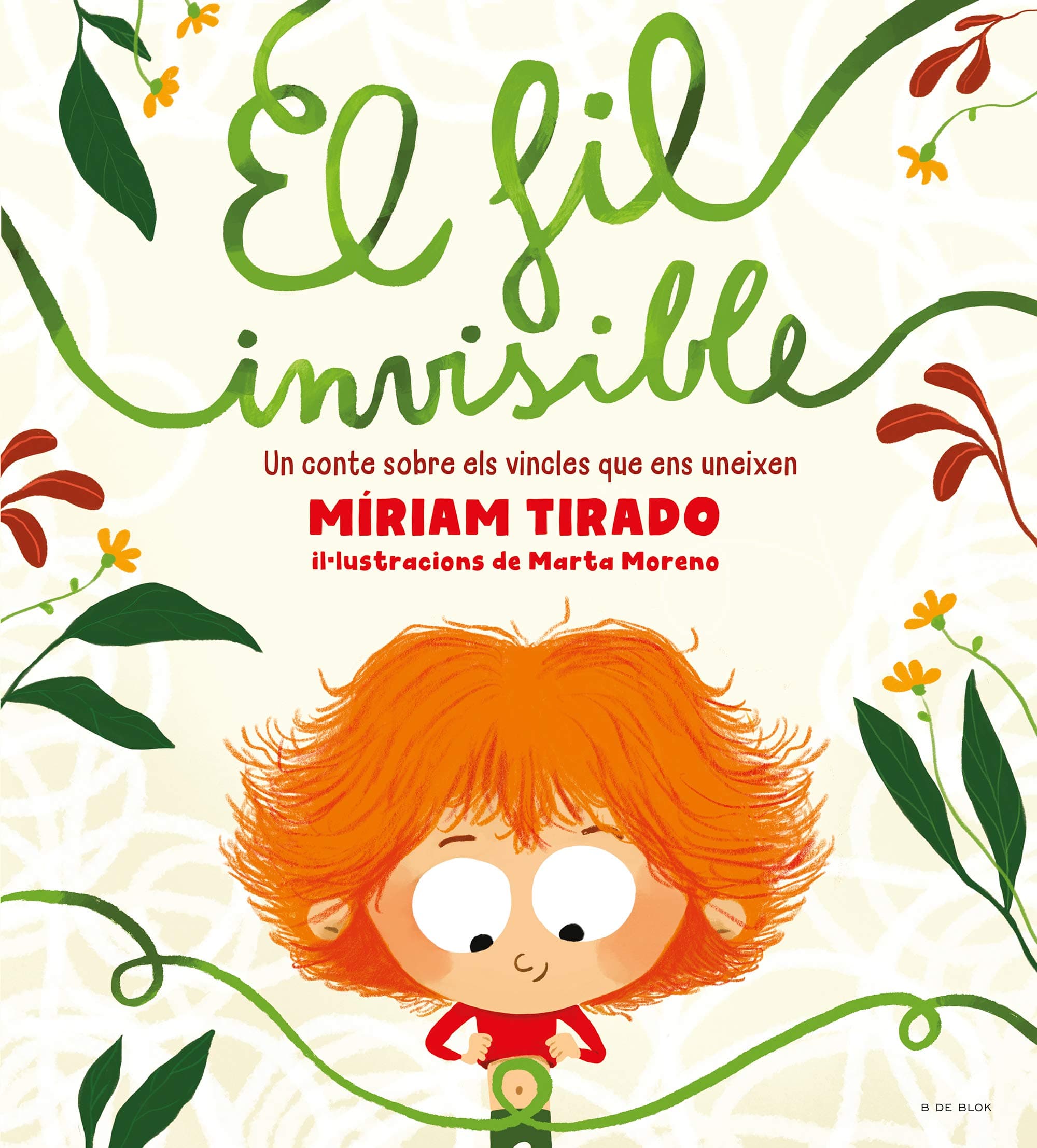 Portada de El fil invisible: Un conte sobre els vincles que ens uneixen