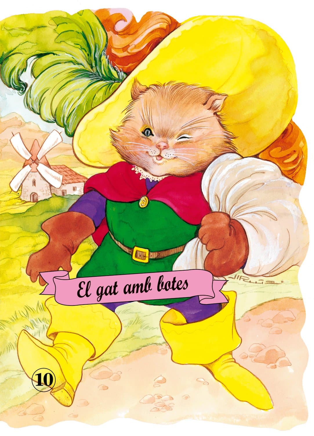 Portada de El gat amb botes (Encunyats clàssics)
