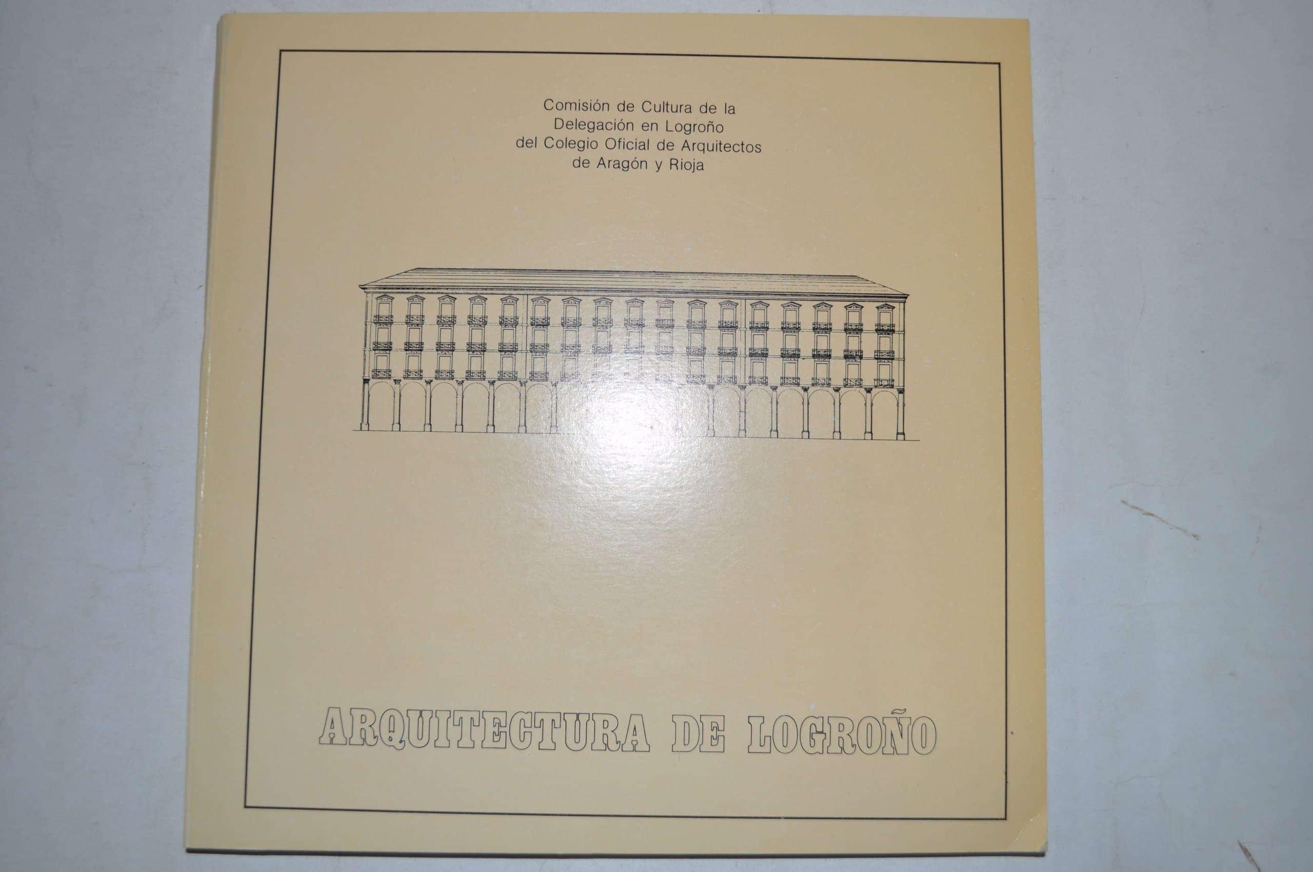 Portada de Arquitectura de Logroño.