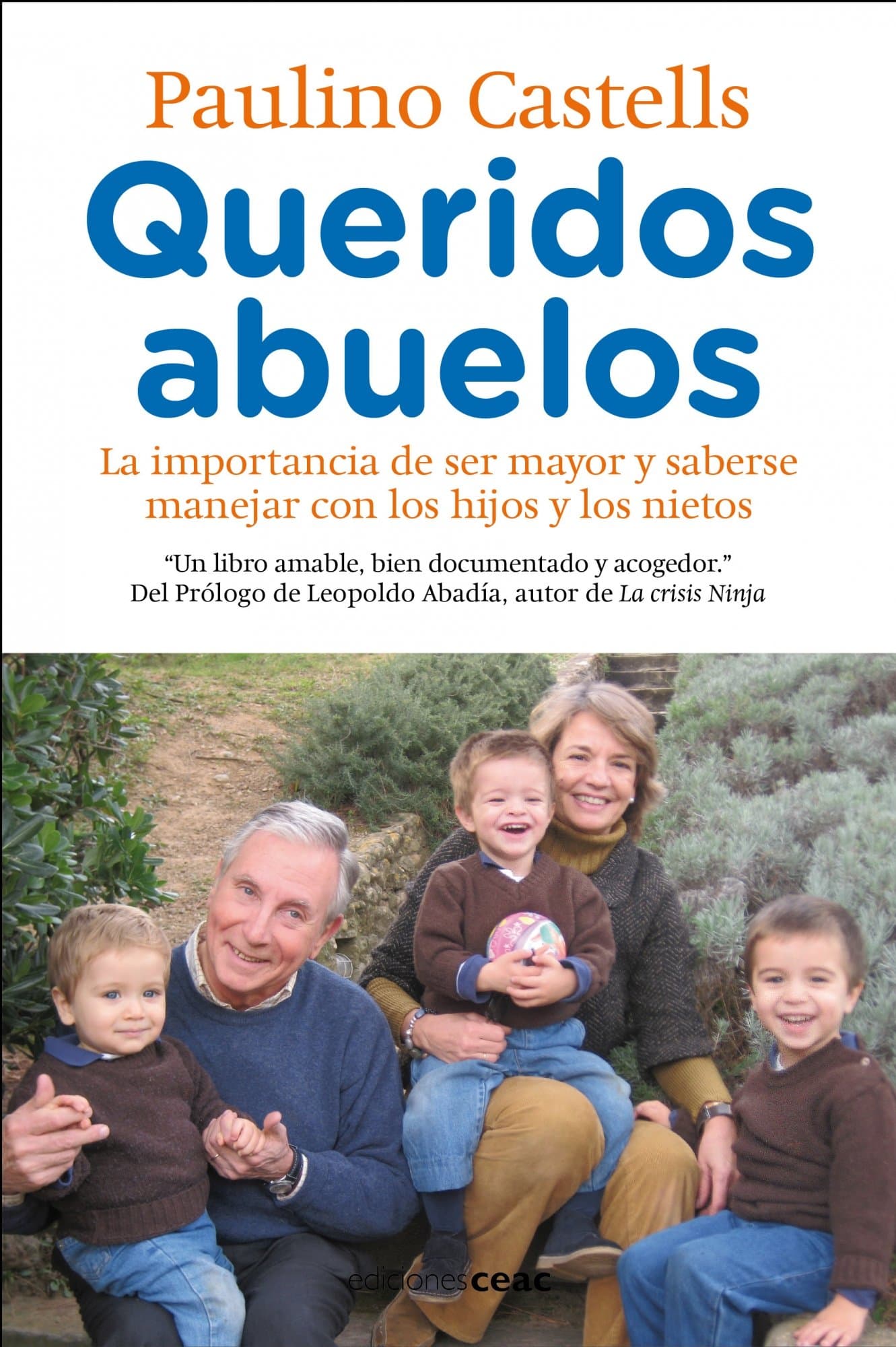 Portada de Queridos abuelos: La importancia de ser mayor y saberse manejar con los hijos y los nietos (Cuidados y Belleza)
