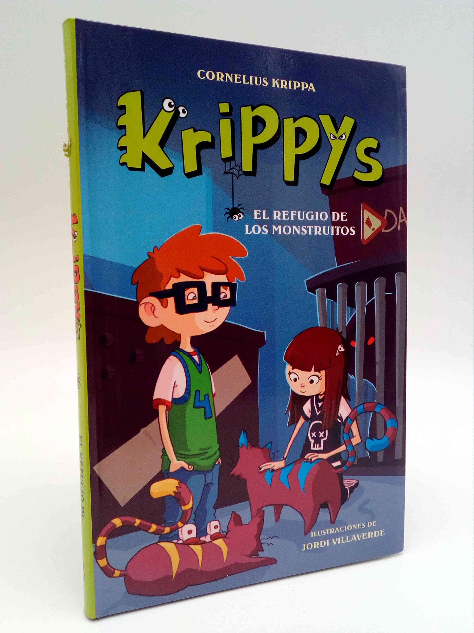 Portada de Krippys 4. El refugio de los monstruitos