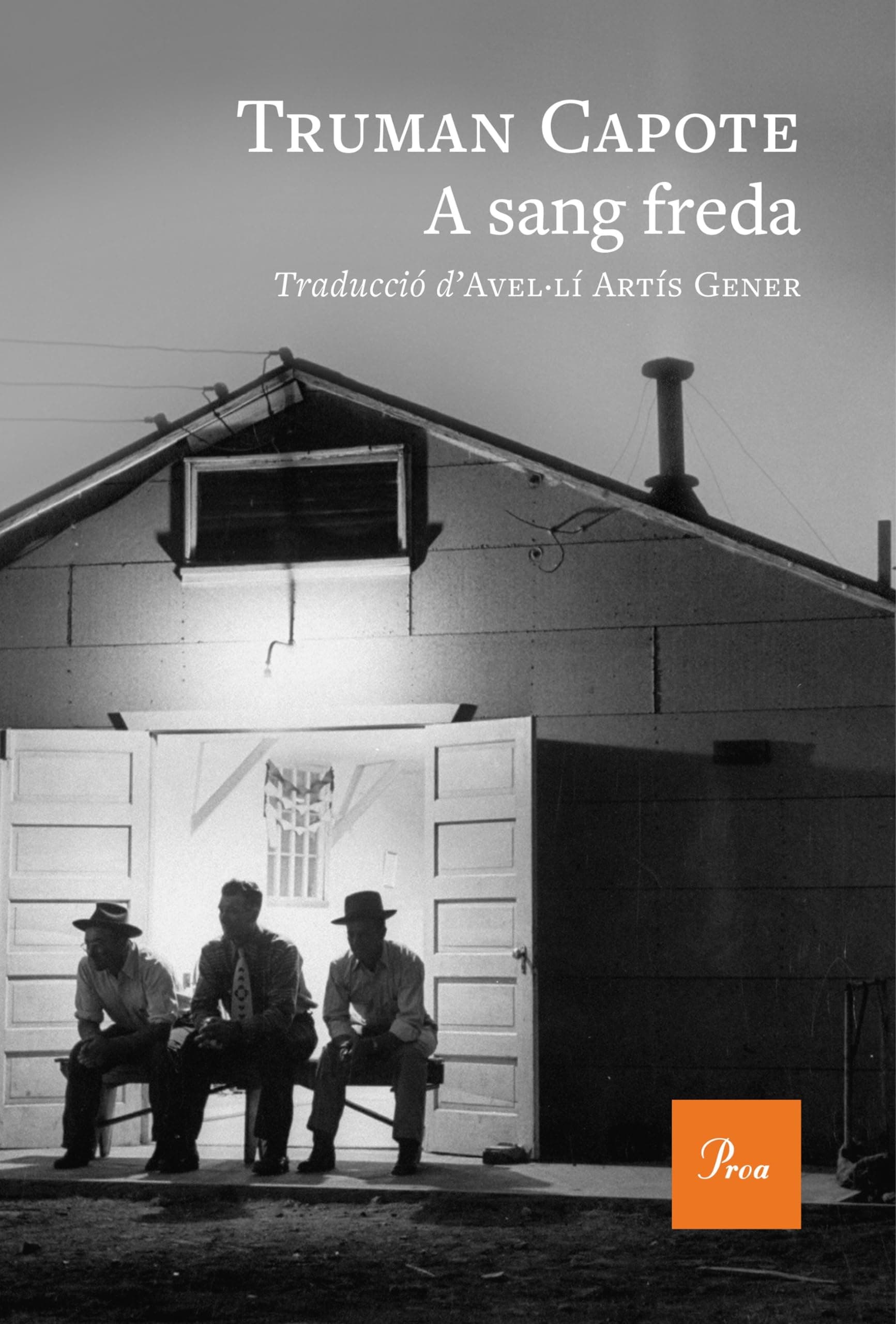 Portada de A sang freda (A TOT VENT-TELA)