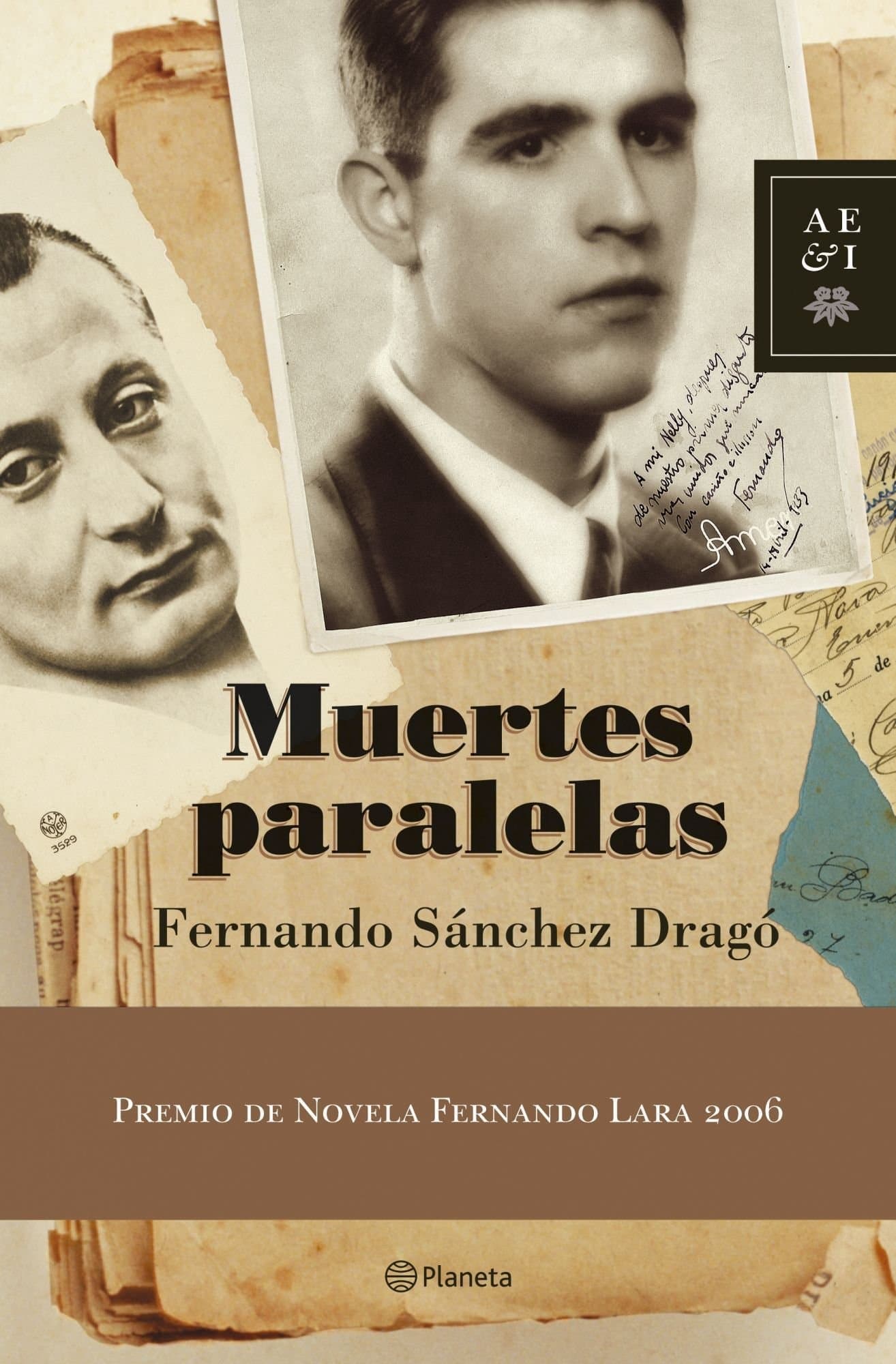 Portada de Muertes paralelas (Autores Españoles e Iberoamericanos)