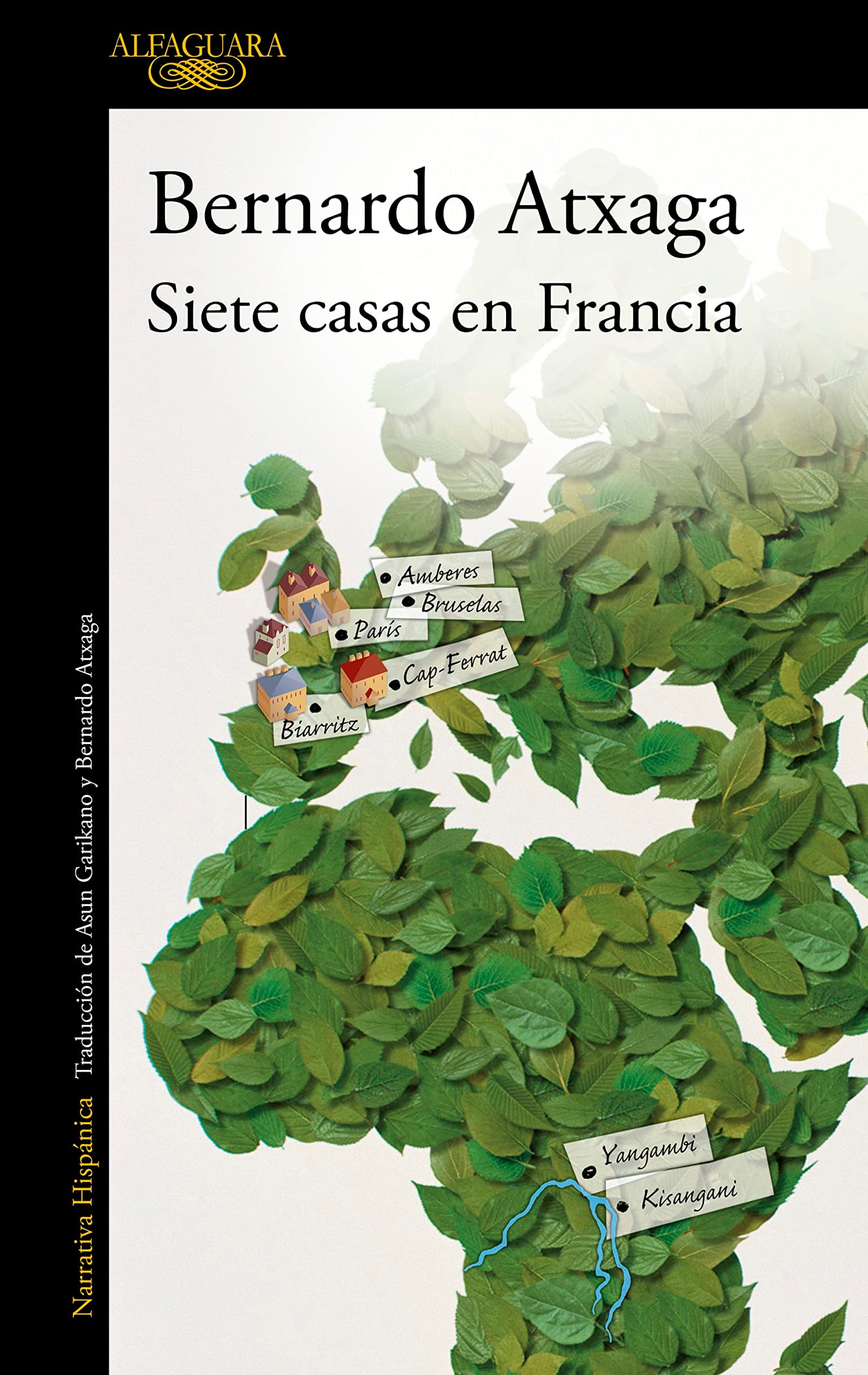 Portada de Siete casas en Francia (Hispánica)