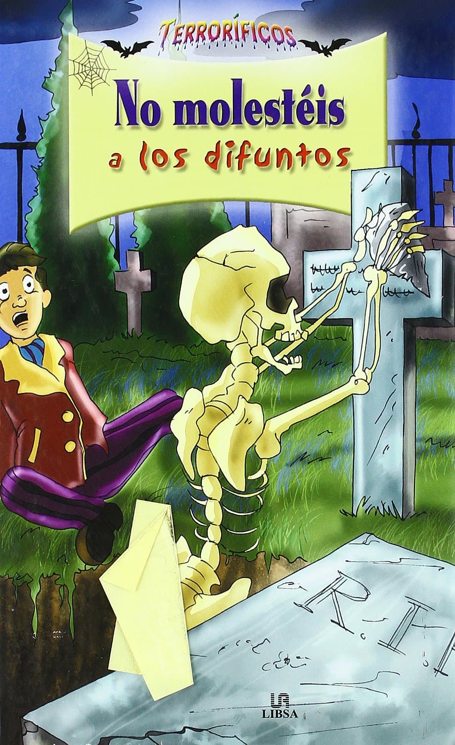 Portada de No Molestéis a los Difuntos (Terroríficos)