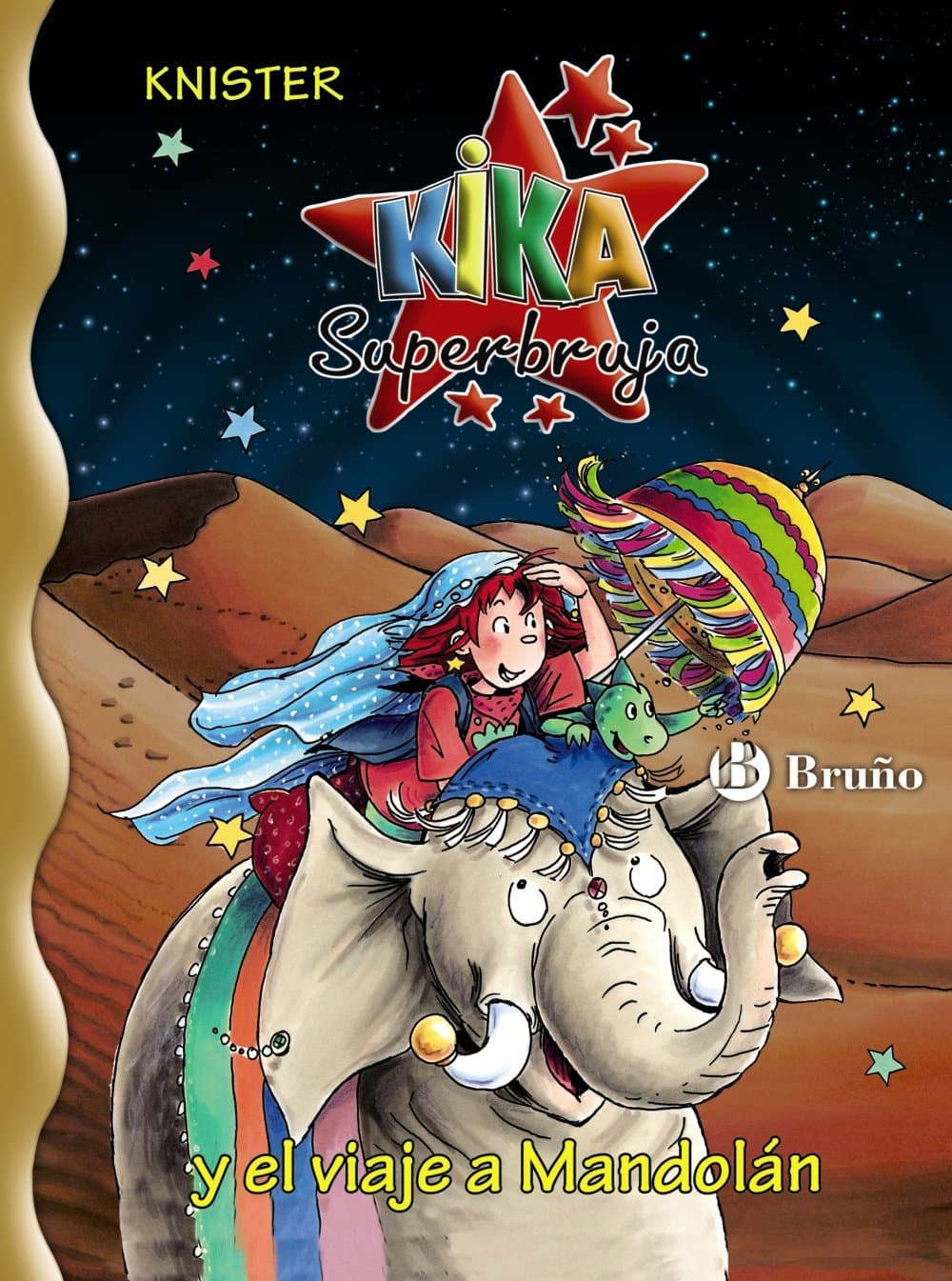 Portada de Kika superbruja y el viaje a mandolan