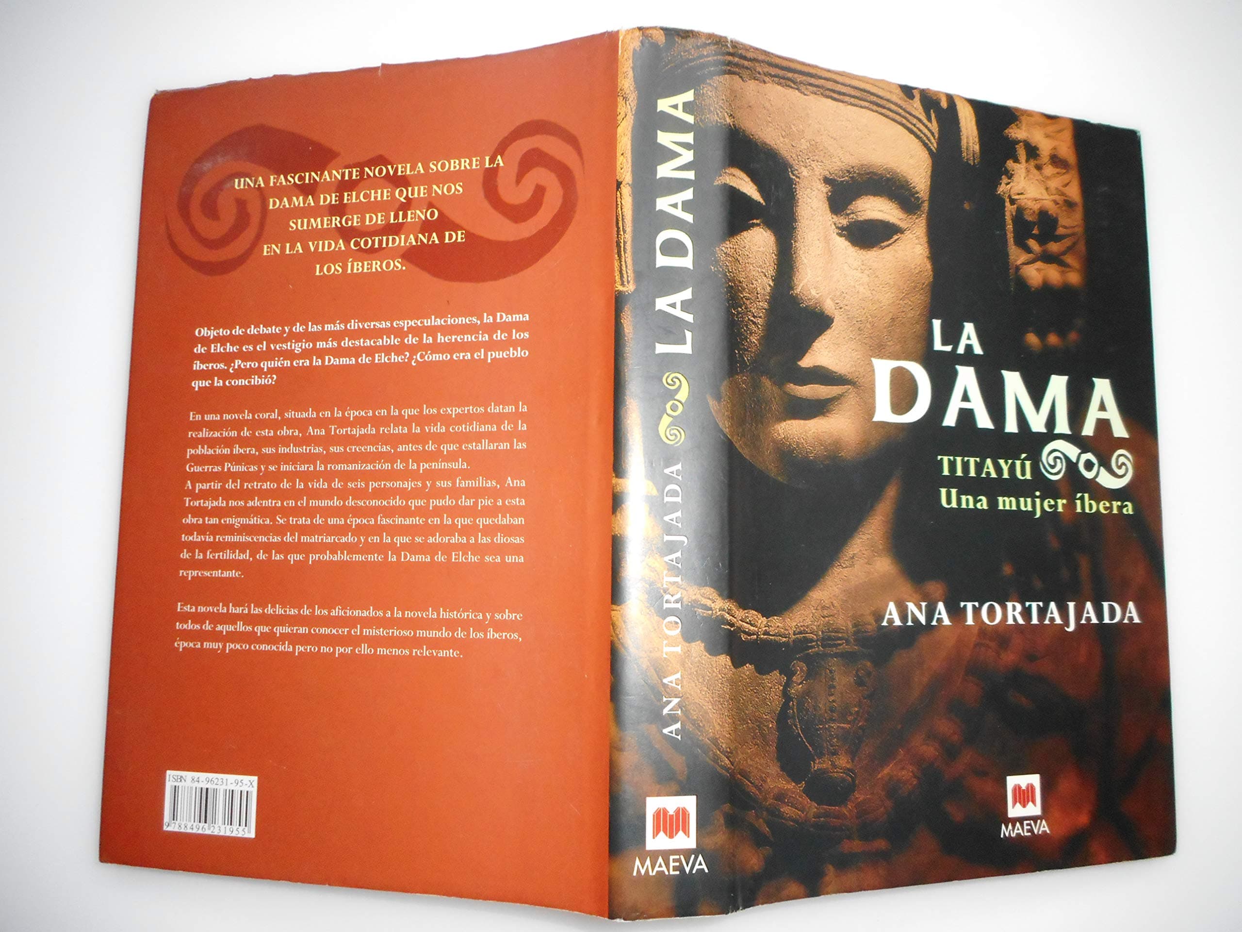 Portada de DAMA-TITAYU.UNA MUJER IBERA (SIN COLECCION)
