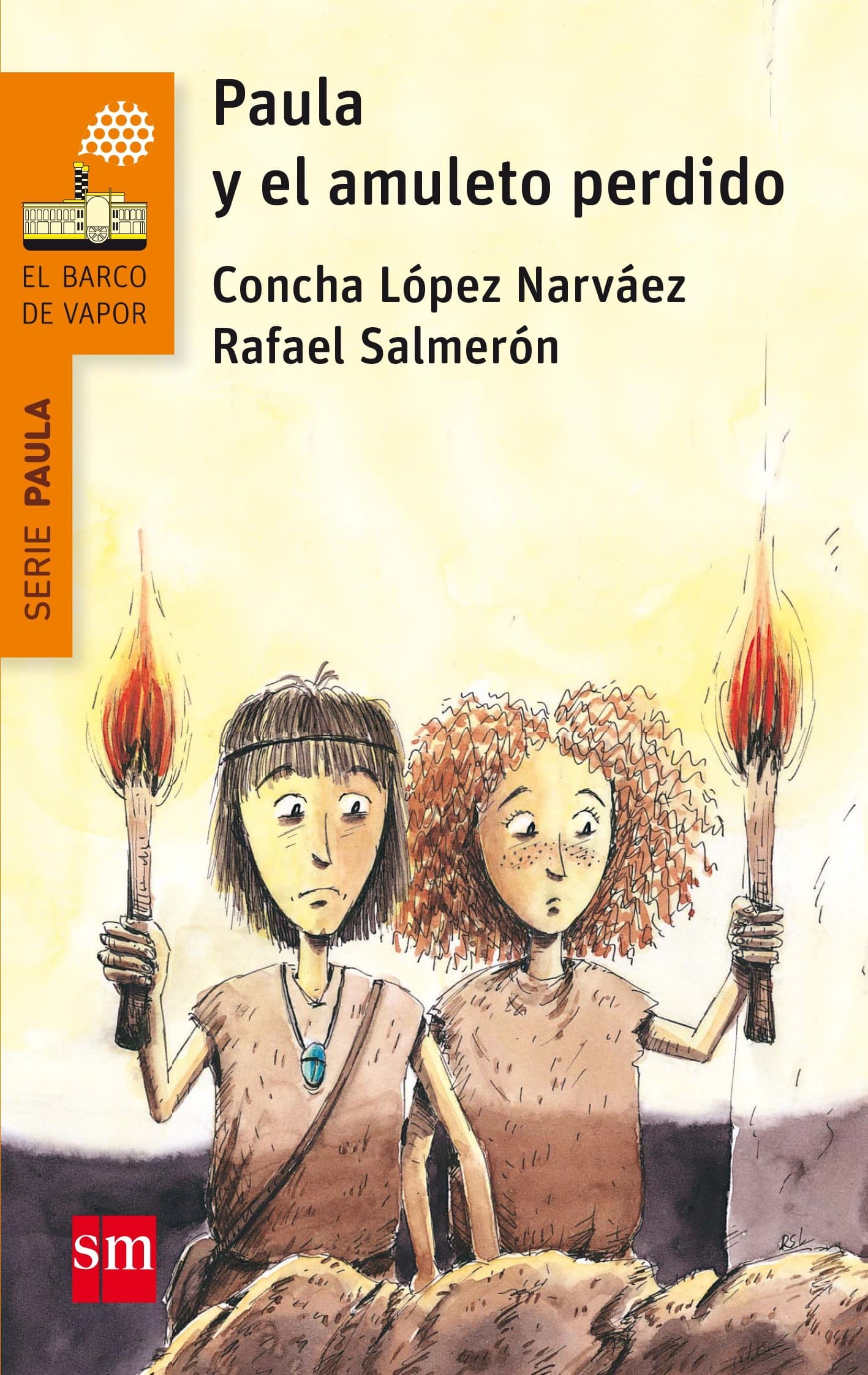 Portada de Paula y el amuleto perdido: 1 (El Barco de Vapor Naranja)