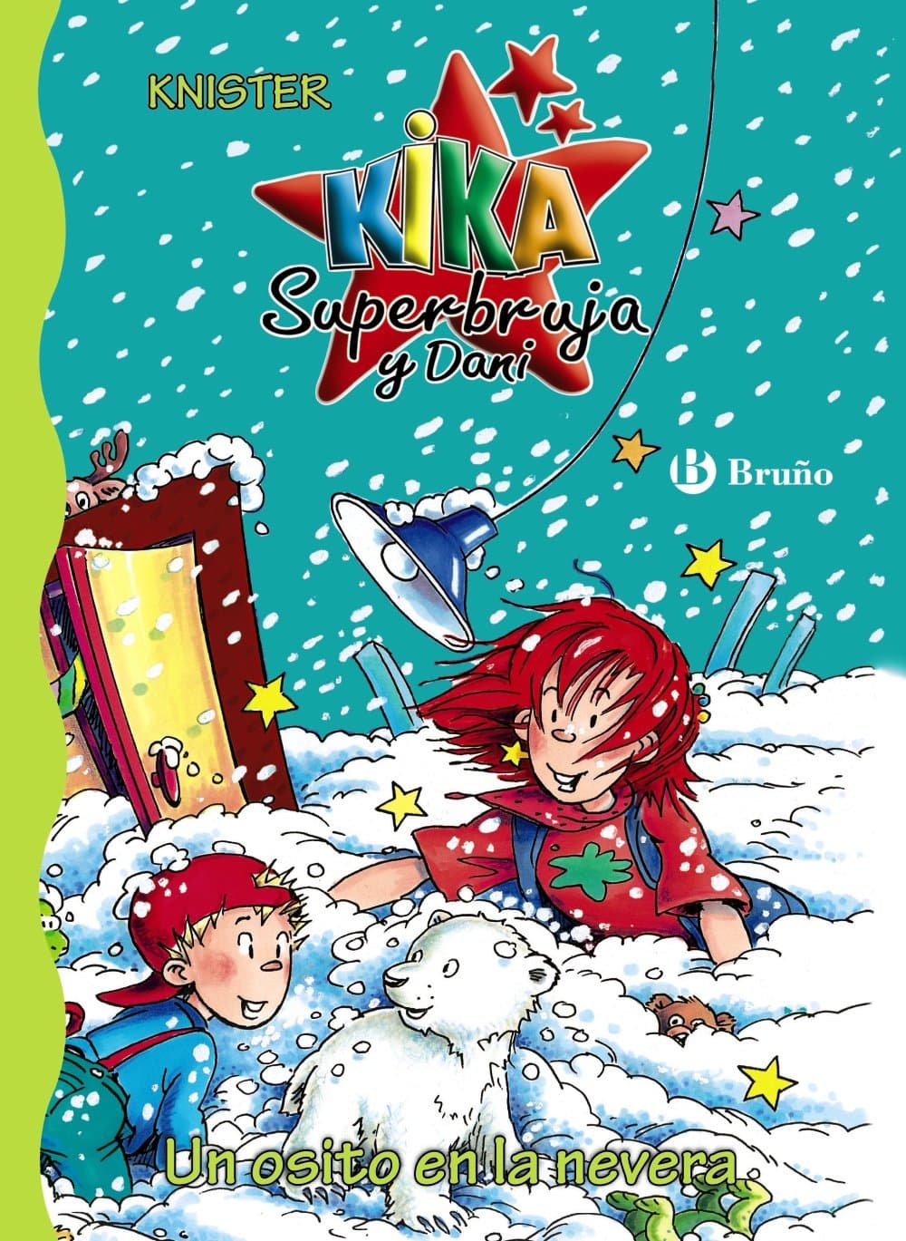 Portada de Un osito en la nevera (Castellano - A PARTIR DE 6 AÑOS - PERSONAJES Y SERIES - Kika Superbruja y Dani)