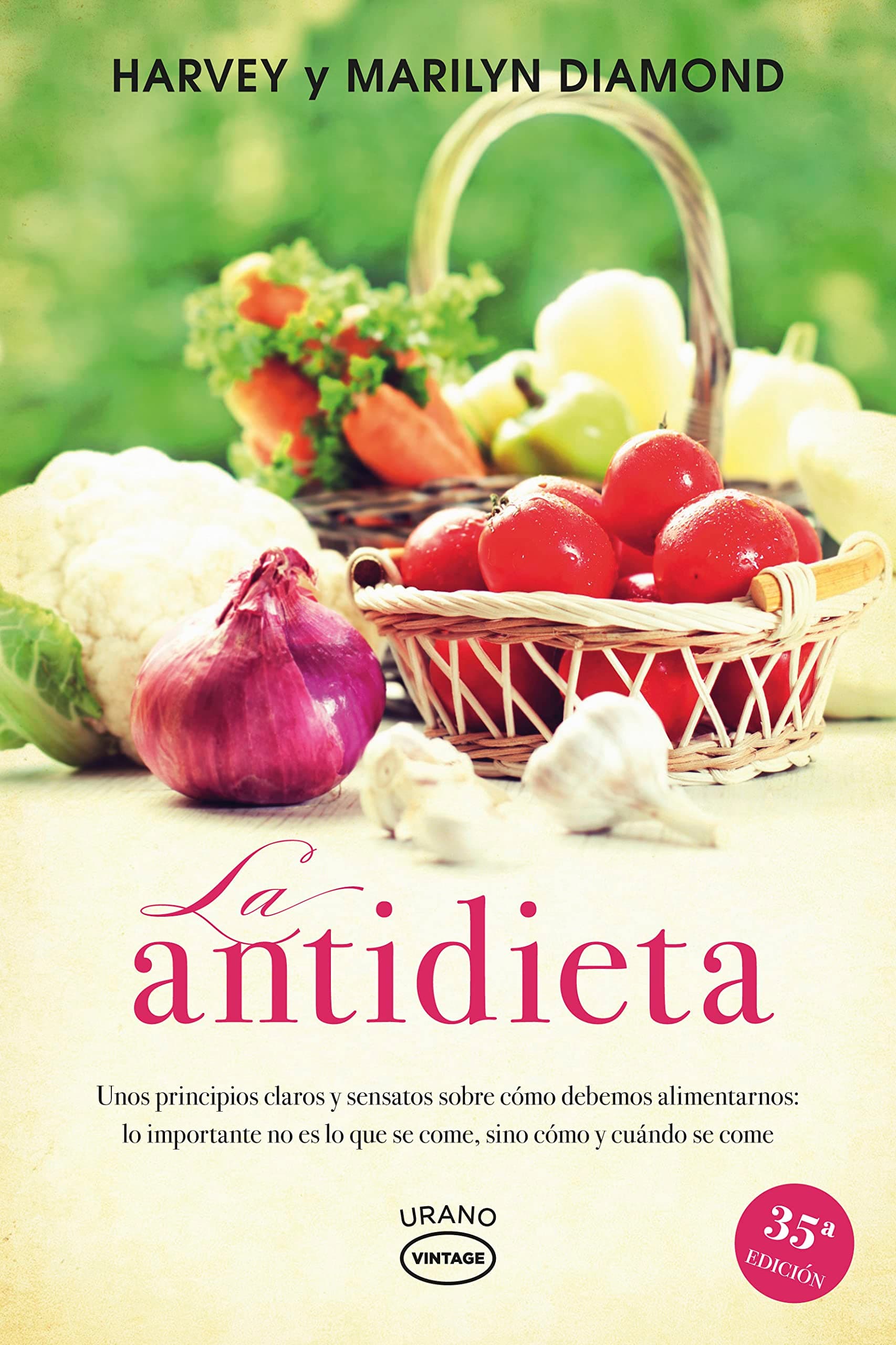 Portada de La antidieta (Vintage)