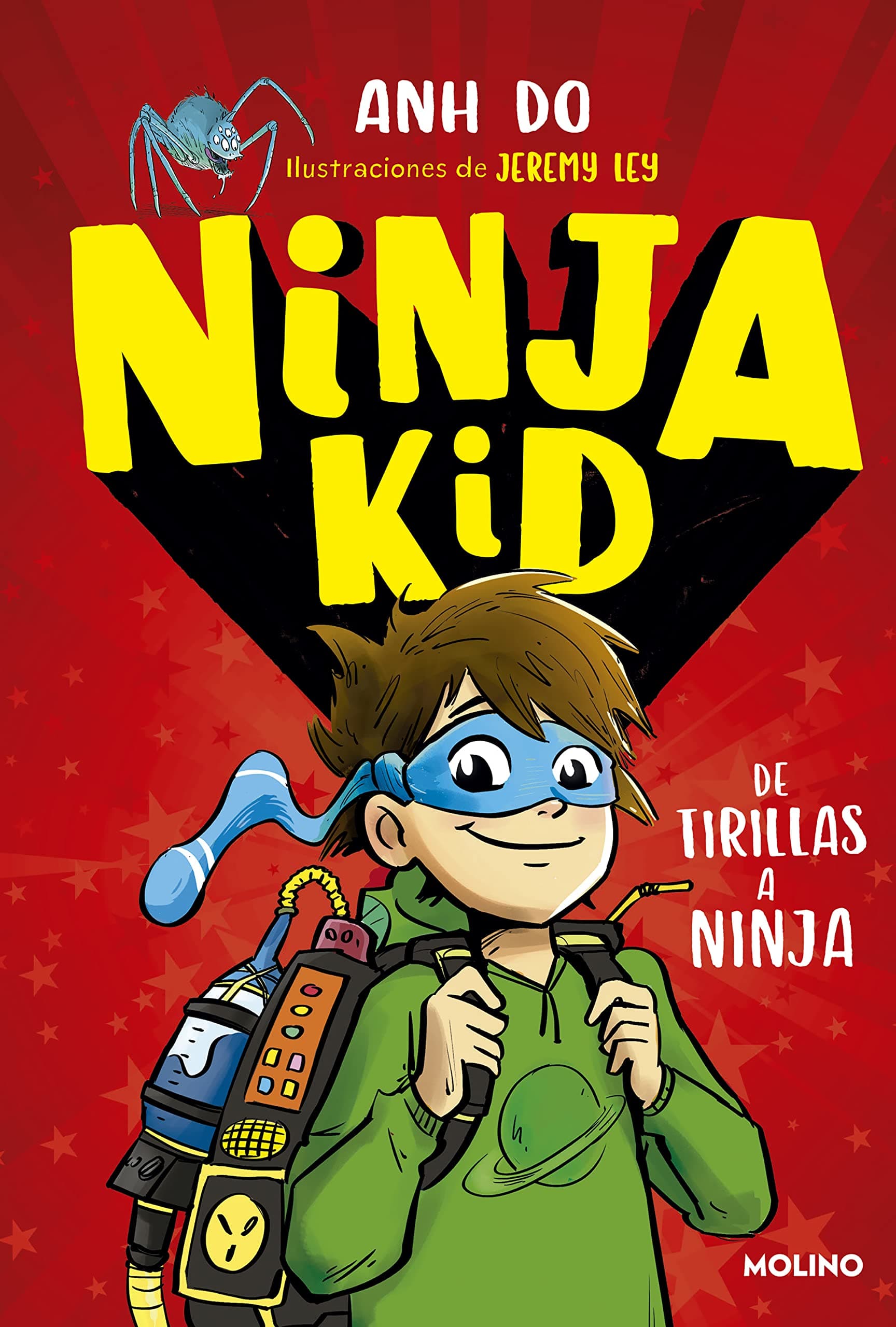 Portada de Ninja Kid 1 - De tirillas a ninja (Peques)