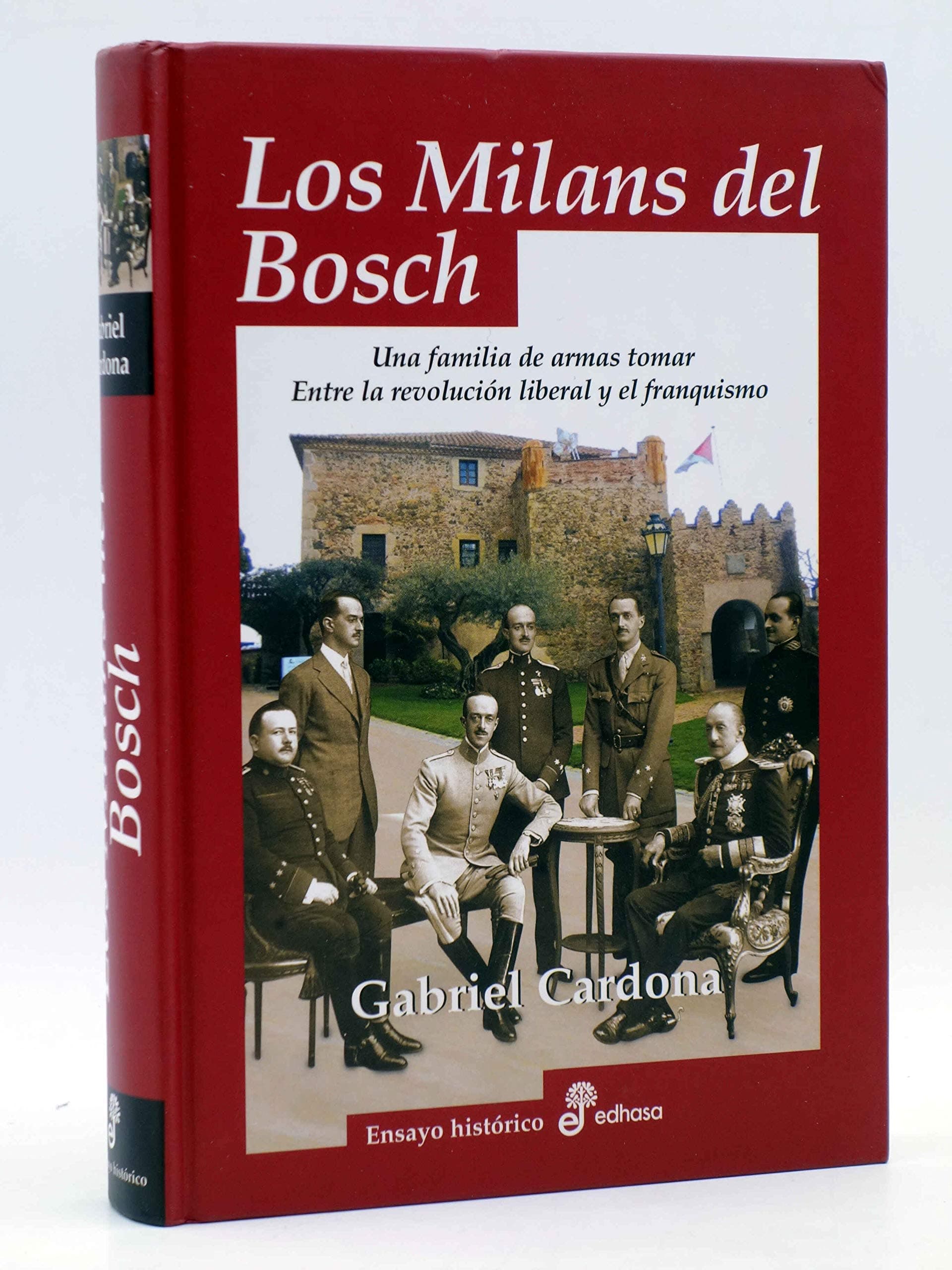 Portada de Los Milans del Bosch (Ensayo histórico)