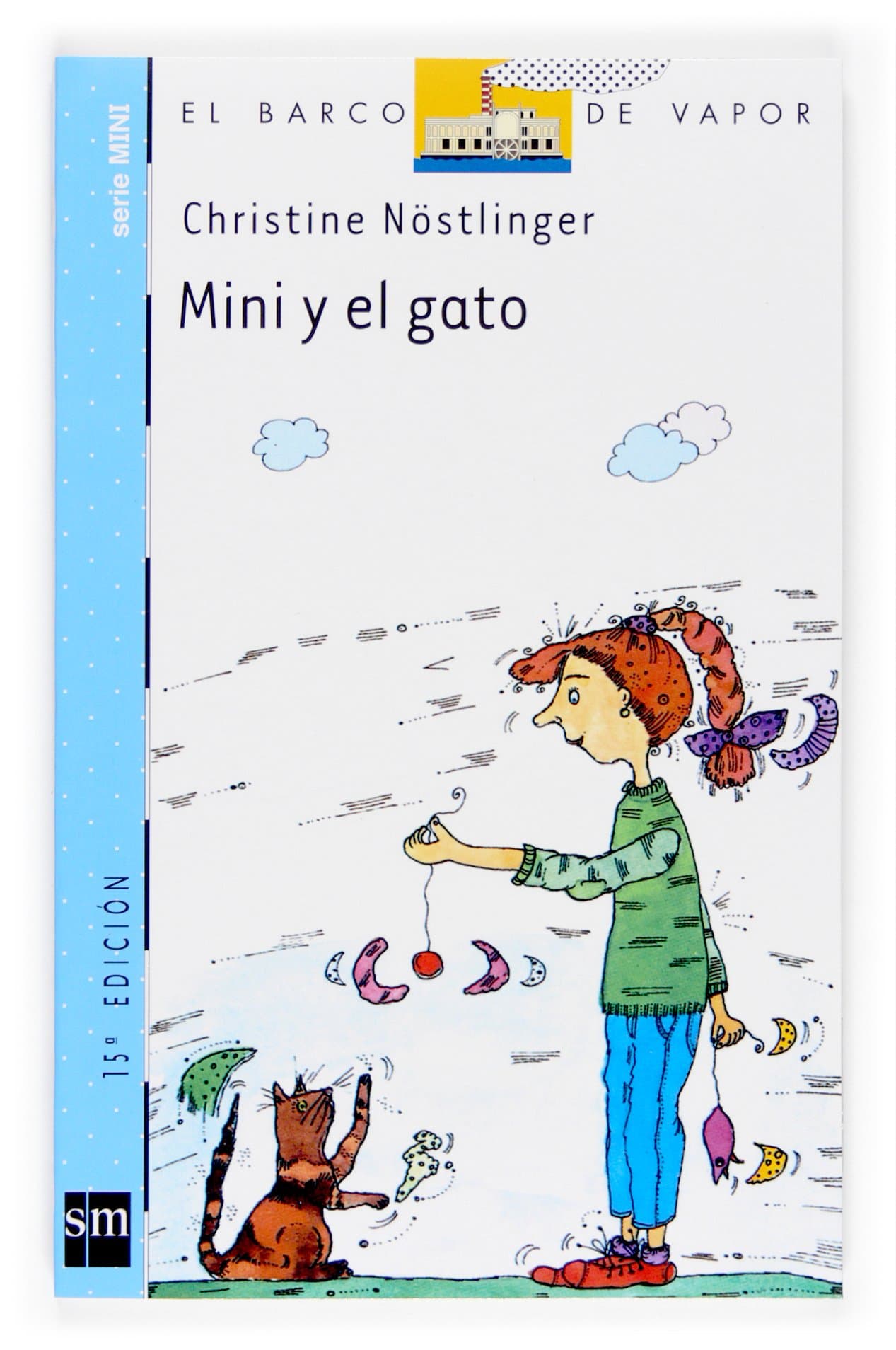 Portada de Mini y el gato (El Barco de Vapor Azul)
