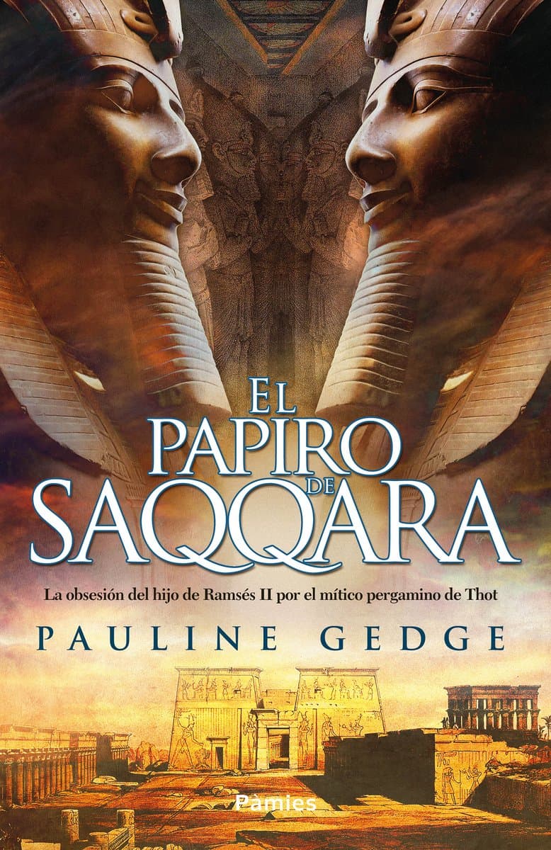 Portada de El papiro de Saqqara (Histórica)