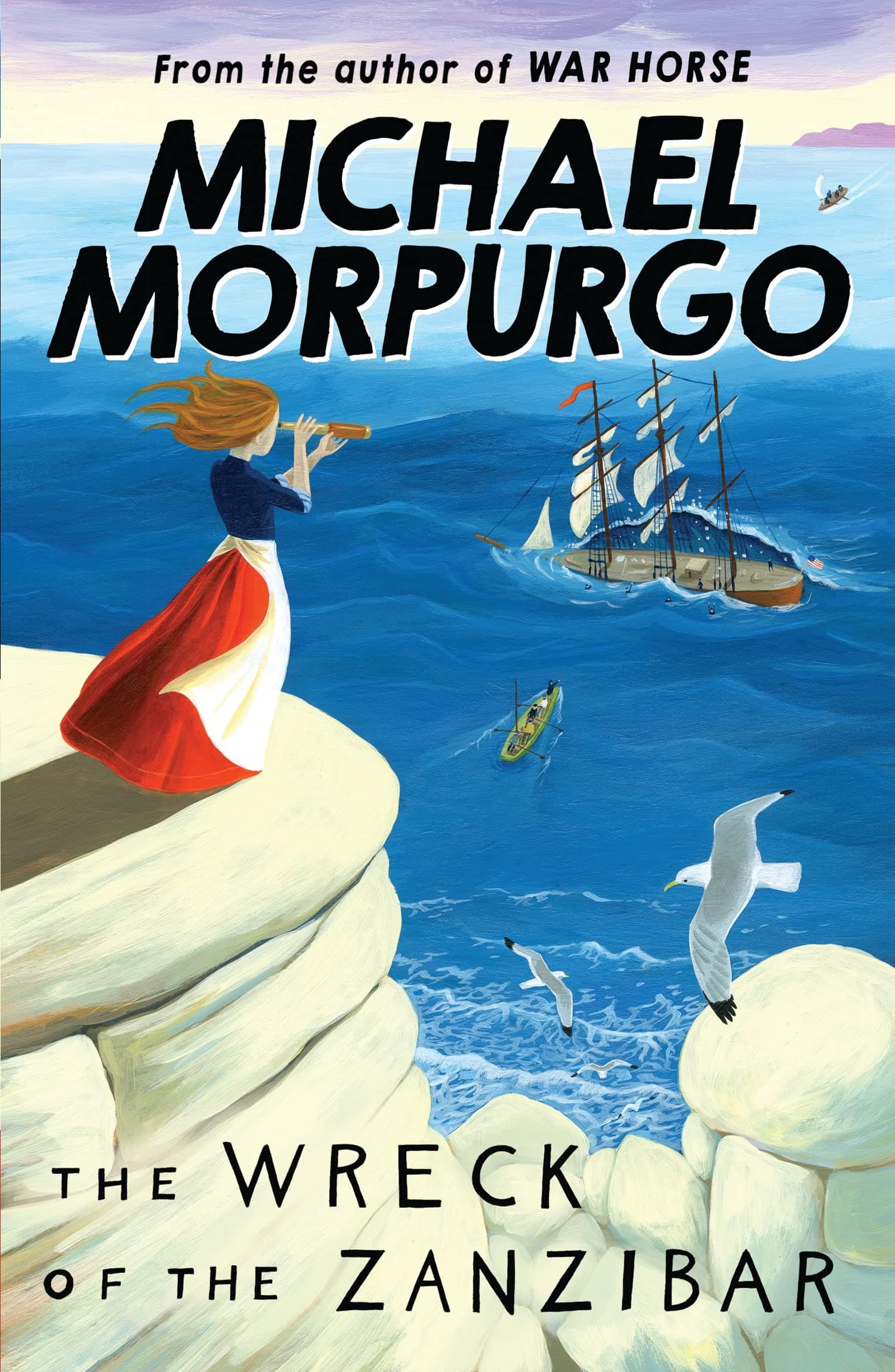Portada de The Wreck of the Zanzibar: A Historical Adventure for Kids
