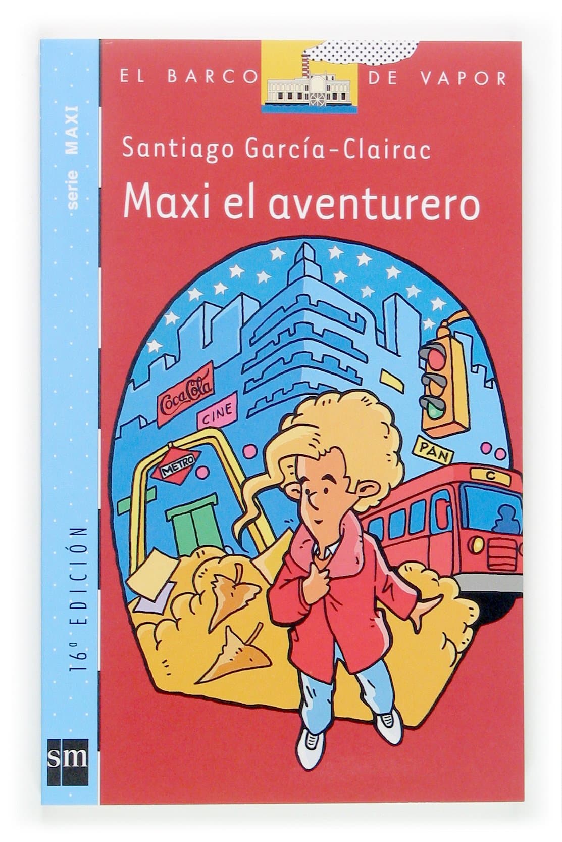 Portada de Maxi el aventurero (El Barco de Vapor Azul)