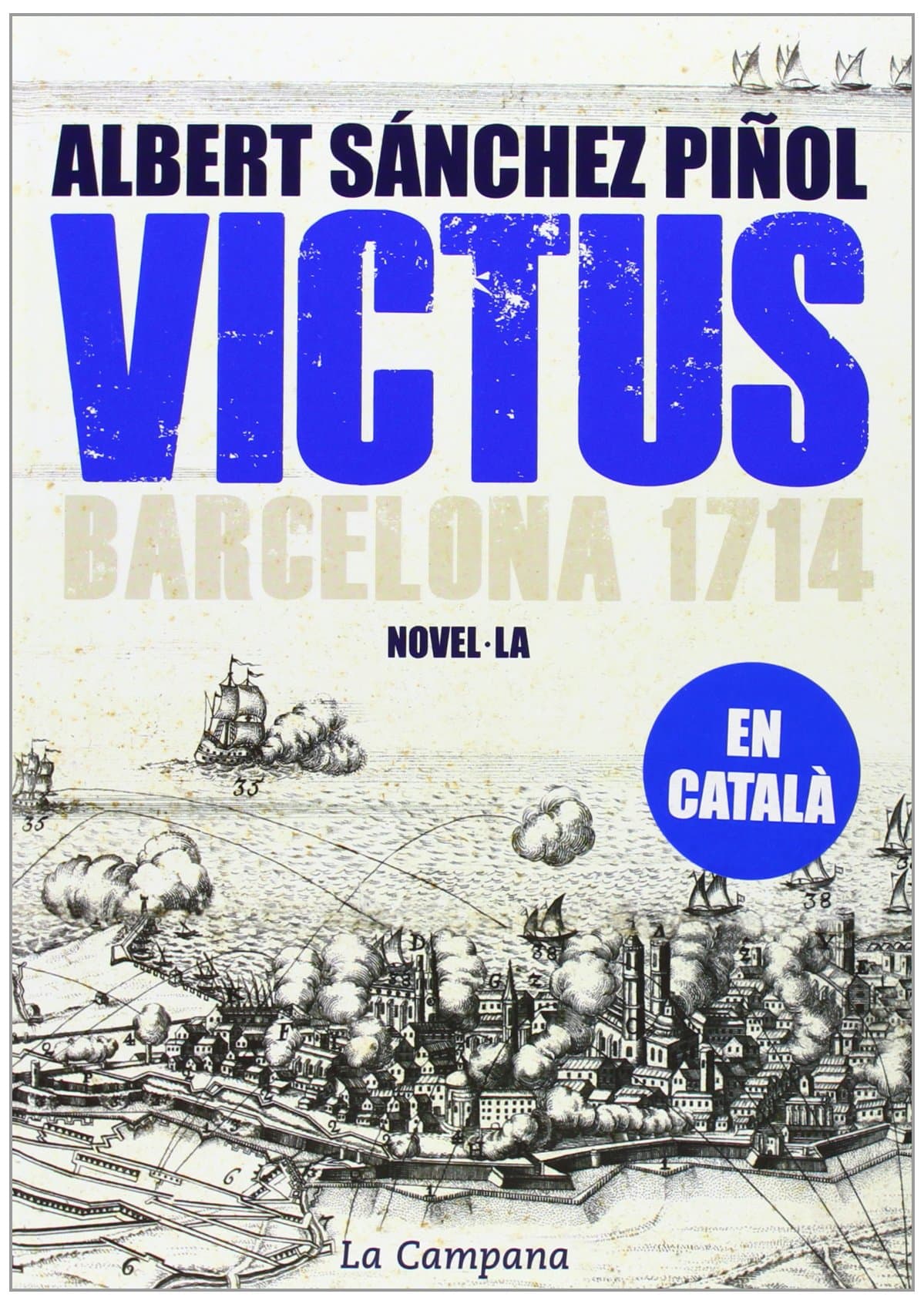 Portada de Victus (edició en català): Barcelona 1714 (Narrativa Catalana)
